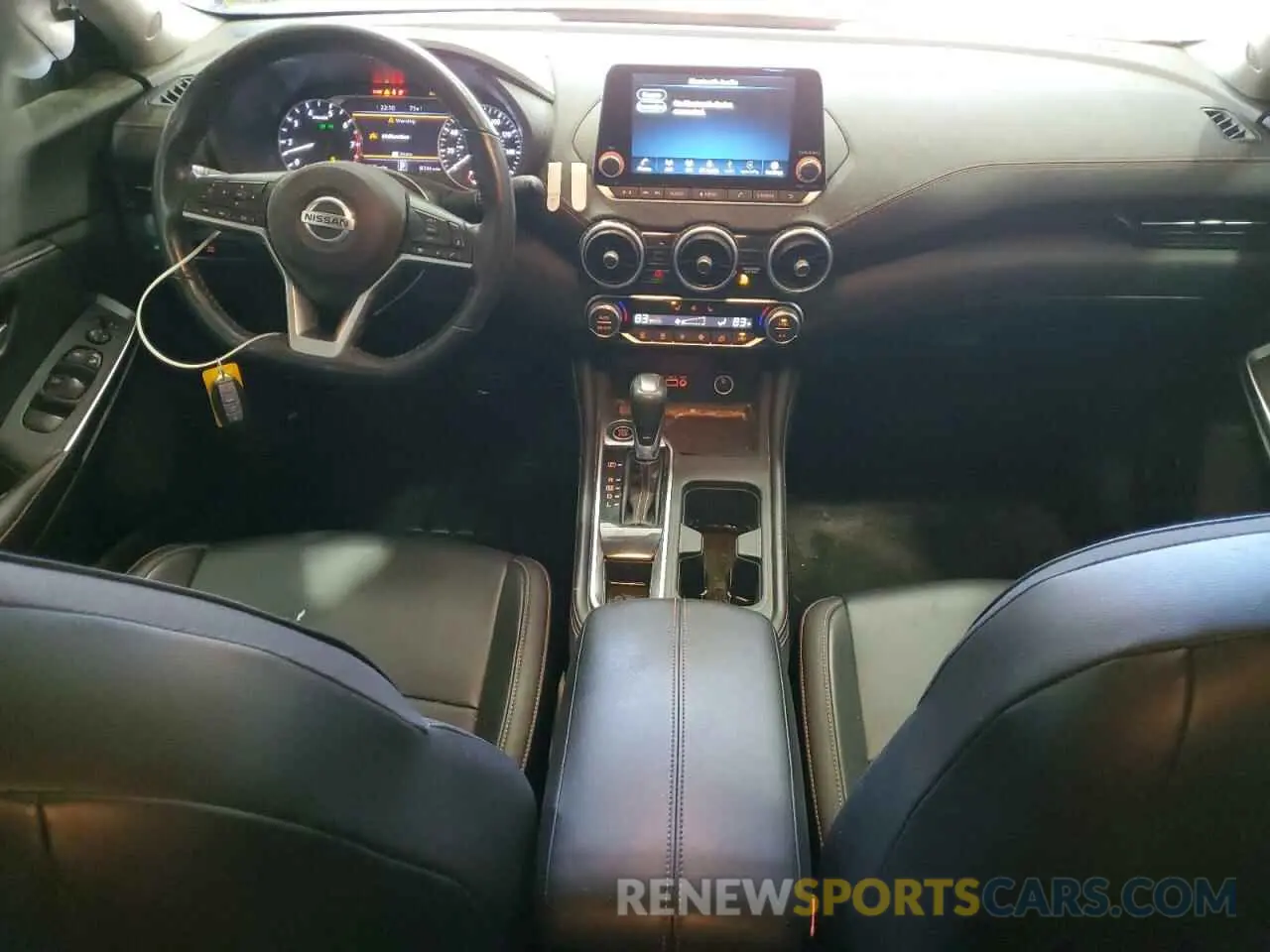 8 Фотография поврежденного автомобиля 3N1AB8DV7NY252556 NISSAN SENTRA 2022