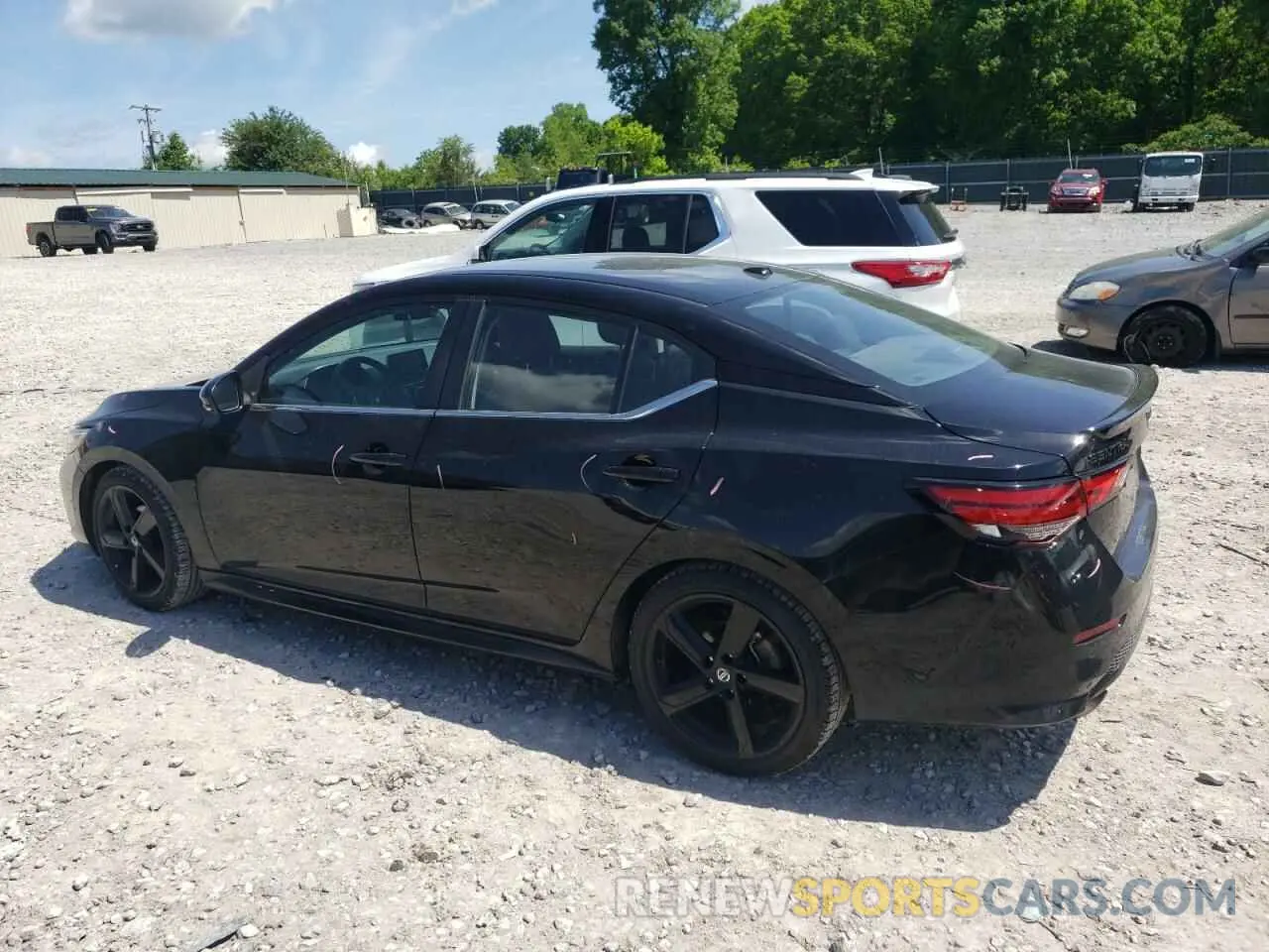 2 Photograph of a damaged car 3N1AB8DV7NY311802 NISSAN SENTRA 2022