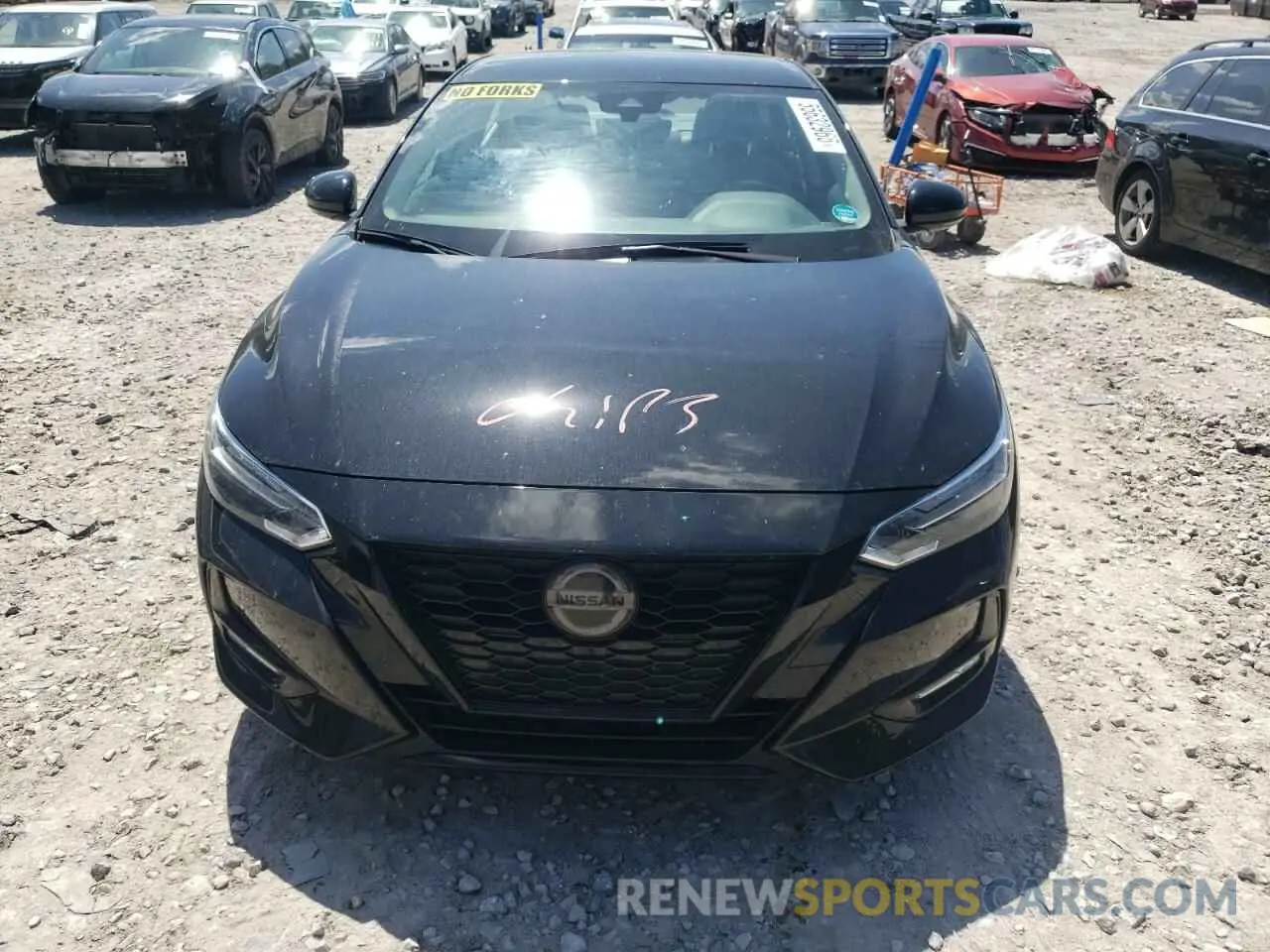 5 Photograph of a damaged car 3N1AB8DV7NY311802 NISSAN SENTRA 2022