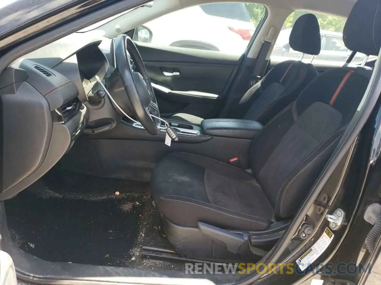 7 Photograph of a damaged car 3N1AB8DV7NY311802 NISSAN SENTRA 2022