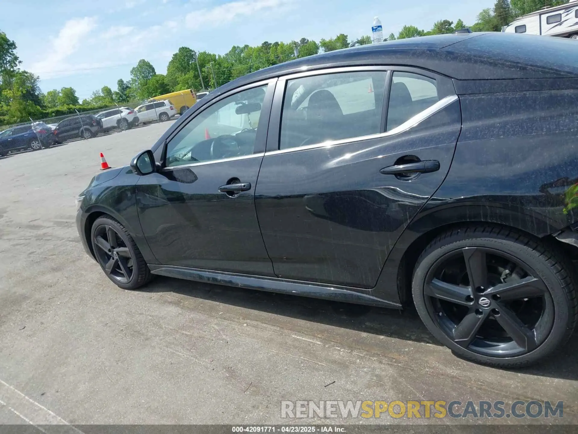 14 Photograph of a damaged car 3N1AB8DV7NY315736 NISSAN SENTRA 2022