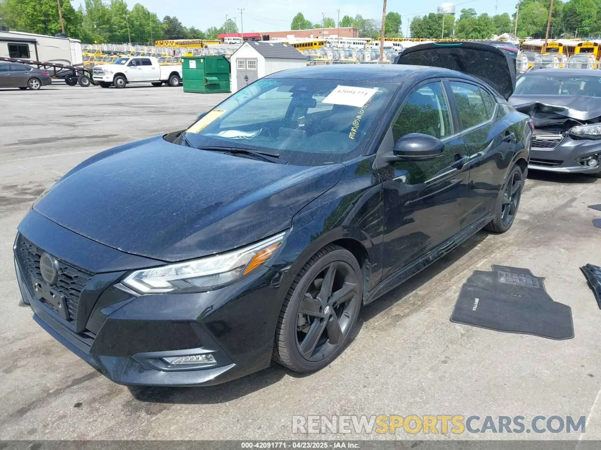 2 Photograph of a damaged car 3N1AB8DV7NY315736 NISSAN SENTRA 2022