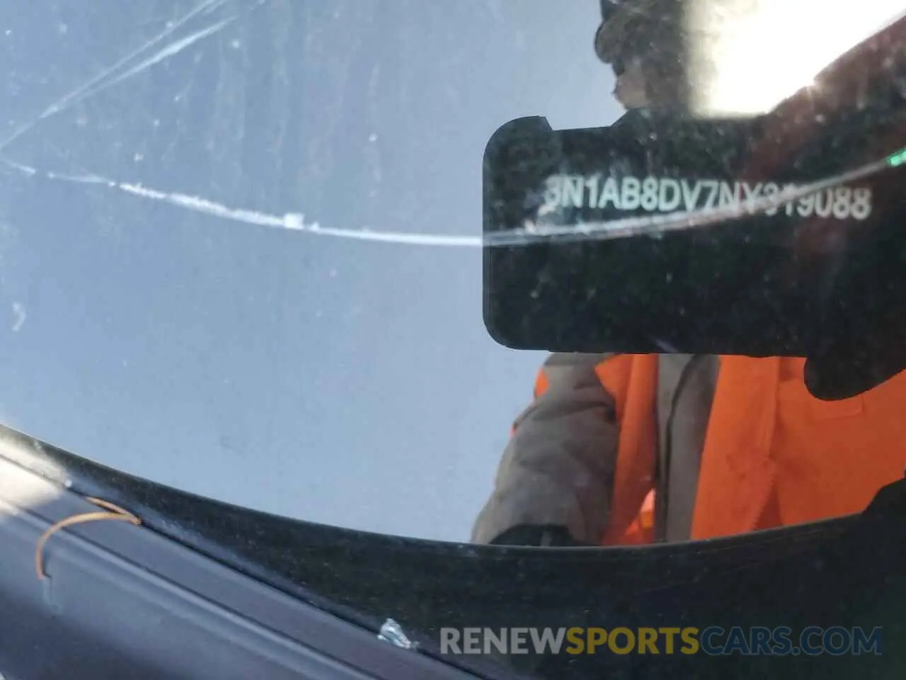 12 Photograph of a damaged car 3N1AB8DV7NY319088 NISSAN SENTRA 2022