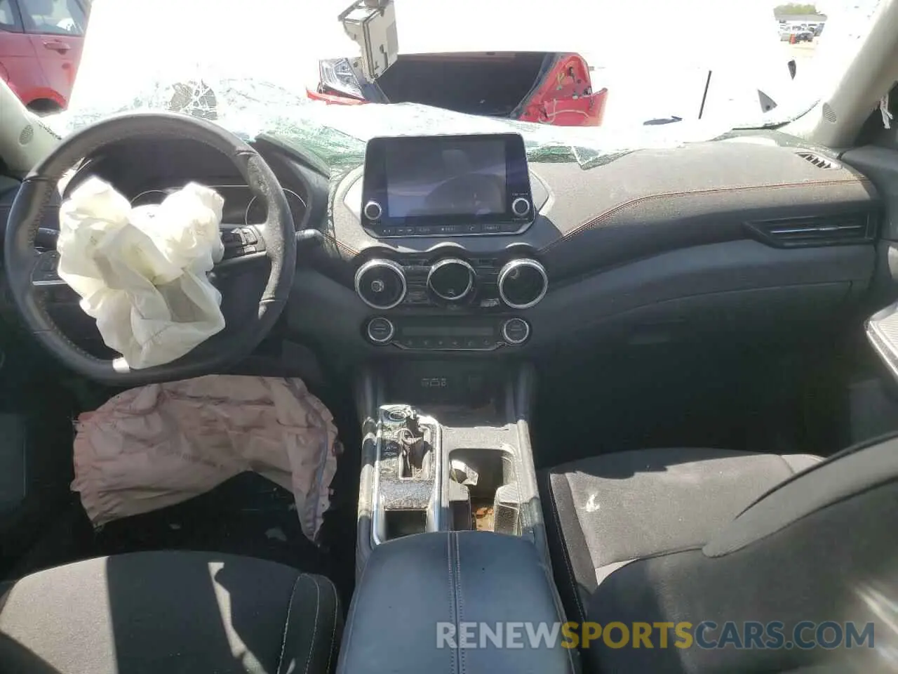 8 Photograph of a damaged car 3N1AB8DV7NY319088 NISSAN SENTRA 2022
