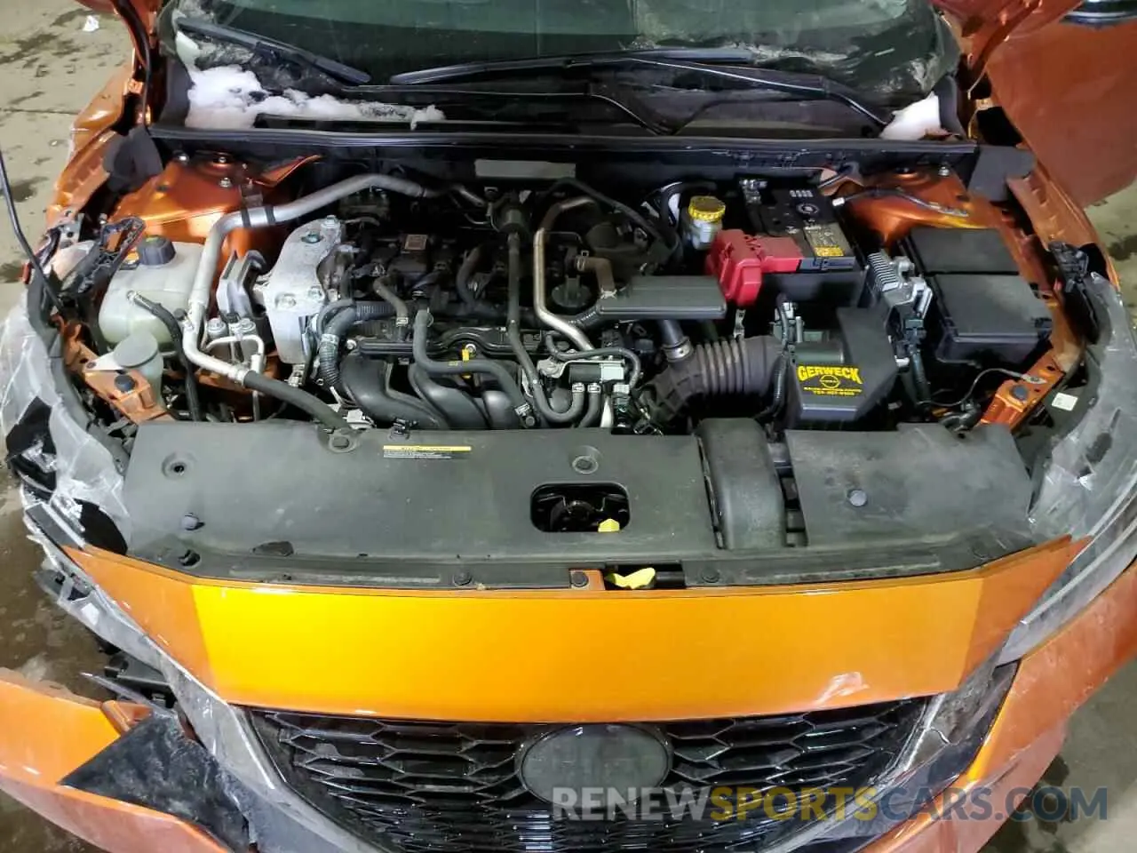 11 Photograph of a damaged car 3N1AB8DV8NY231537 NISSAN SENTRA 2022