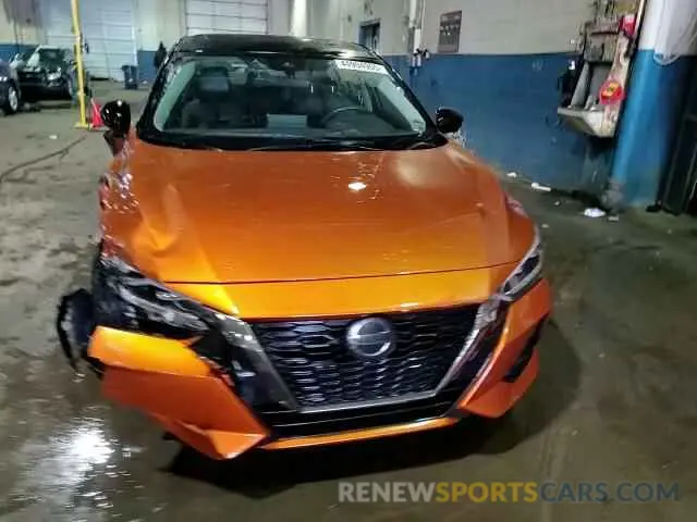 14 Photograph of a damaged car 3N1AB8DV8NY231537 NISSAN SENTRA 2022