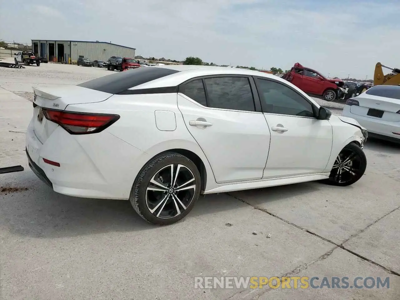 3 Photograph of a damaged car 3N1AB8DV8NY237452 NISSAN SENTRA 2022
