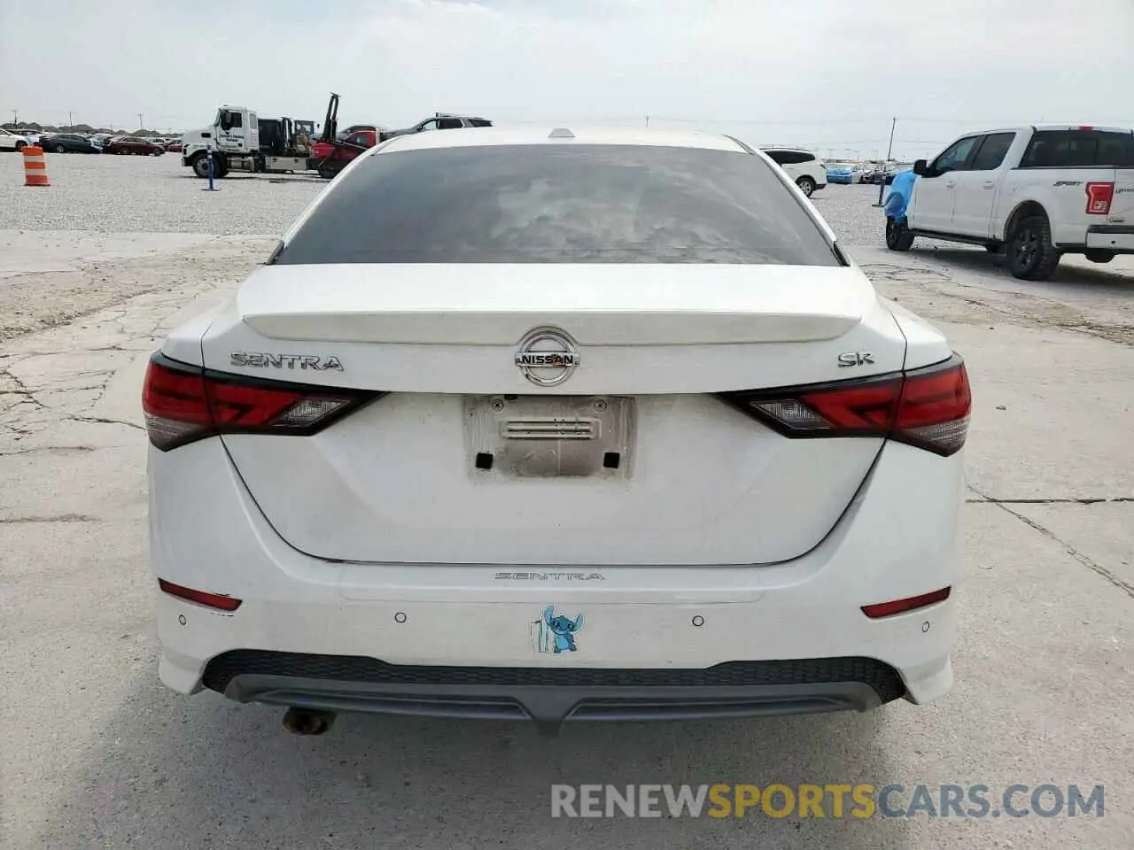 6 Photograph of a damaged car 3N1AB8DV8NY237452 NISSAN SENTRA 2022
