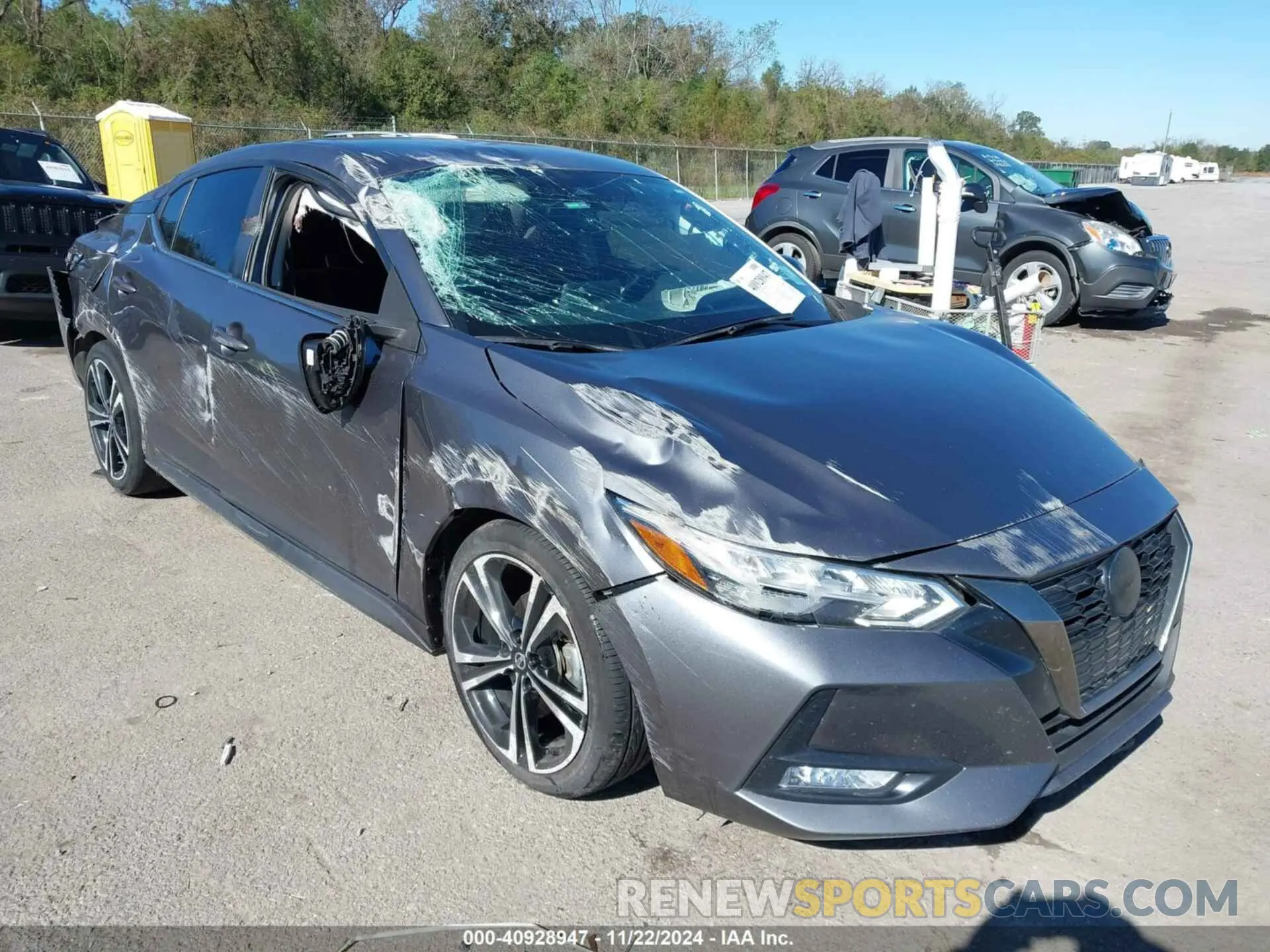 1 Фотография поврежденного автомобиля 3N1AB8DV8NY257913 NISSAN SENTRA 2022