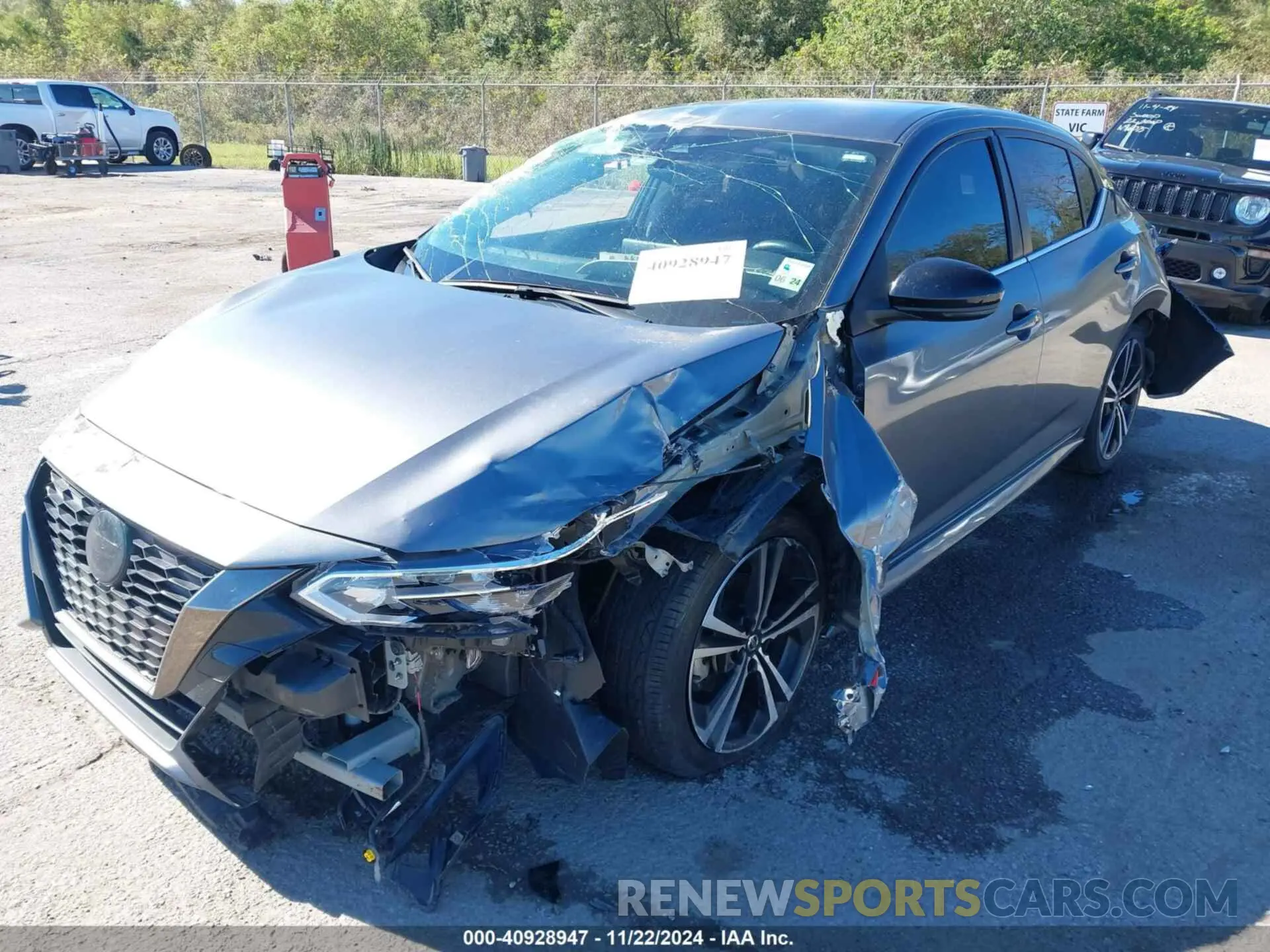 2 Фотография поврежденного автомобиля 3N1AB8DV8NY257913 NISSAN SENTRA 2022