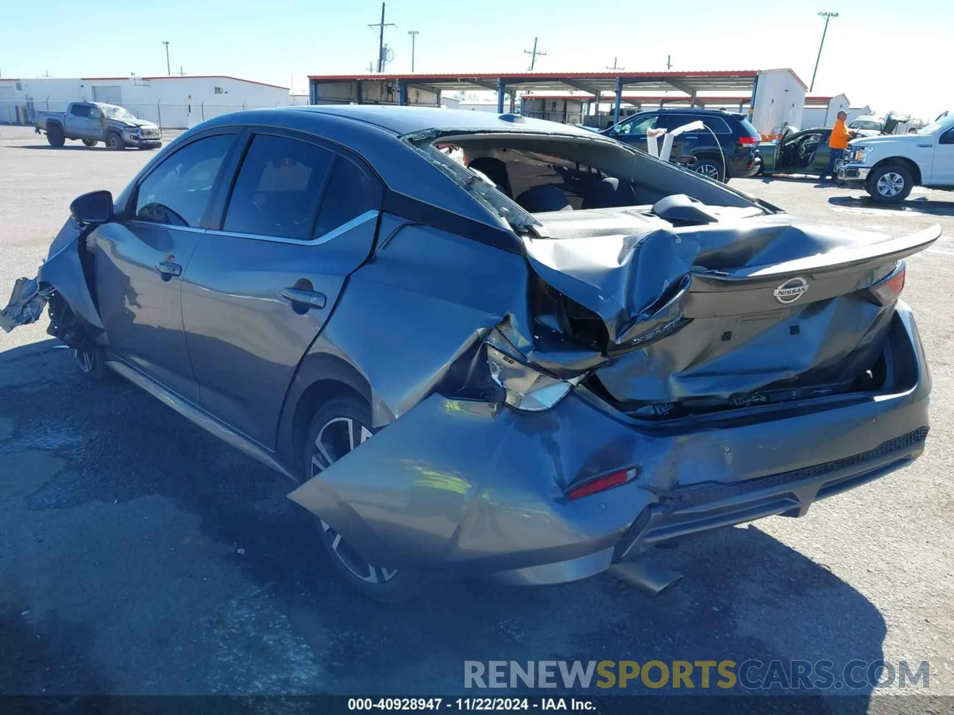 3 Фотография поврежденного автомобиля 3N1AB8DV8NY257913 NISSAN SENTRA 2022