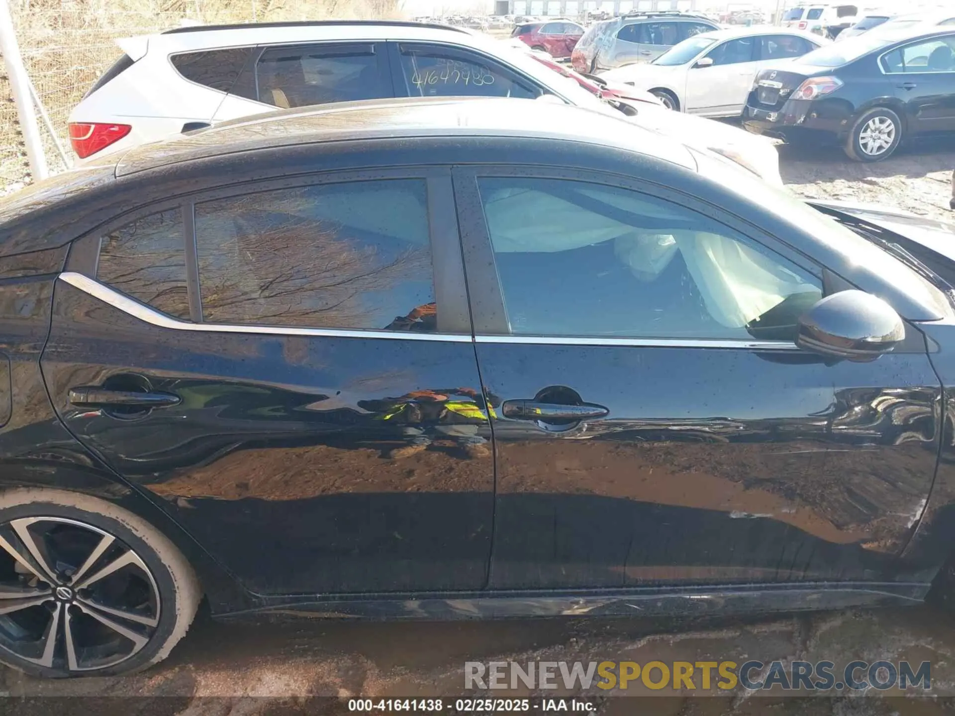 12 Photograph of a damaged car 3N1AB8DV9NY255426 NISSAN SENTRA 2022