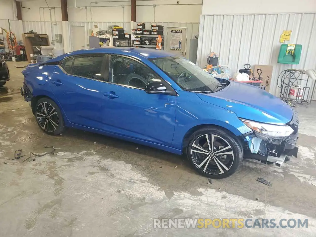 4 Photograph of a damaged car 3N1AB8DVXNY263728 NISSAN SENTRA 2022