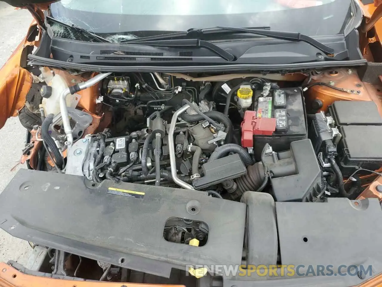 11 Photograph of a damaged car 3N1AB8DVXNY271179 NISSAN SENTRA 2022