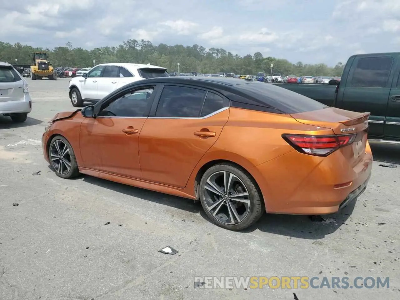 2 Photograph of a damaged car 3N1AB8DVXNY271179 NISSAN SENTRA 2022