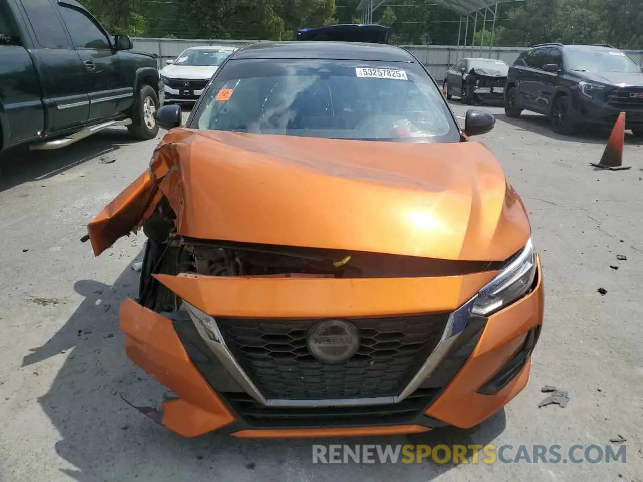 5 Photograph of a damaged car 3N1AB8DVXNY271179 NISSAN SENTRA 2022