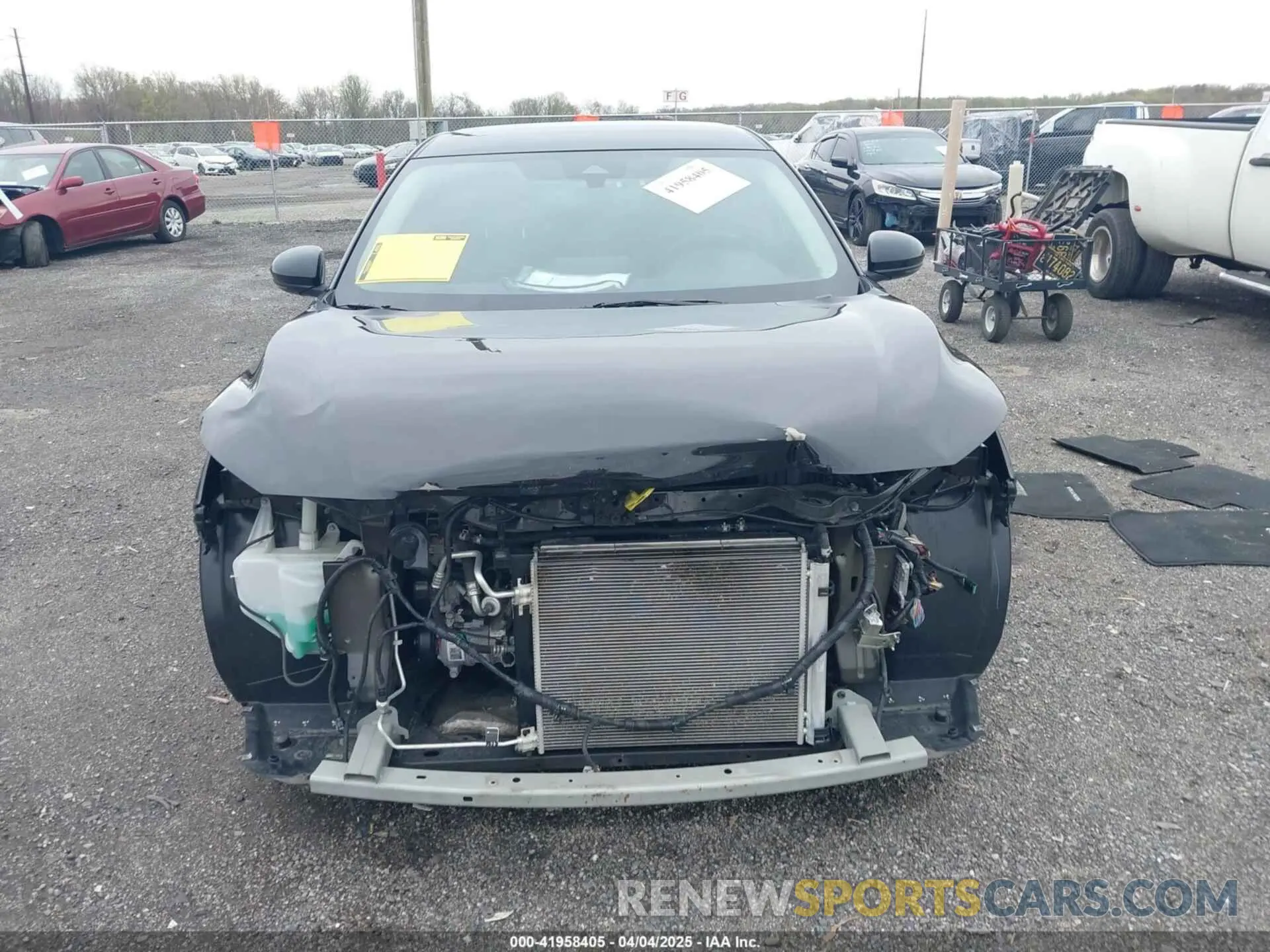 11 Фотография поврежденного автомобиля 3N1AB8DVXNY307372 NISSAN SENTRA 2022