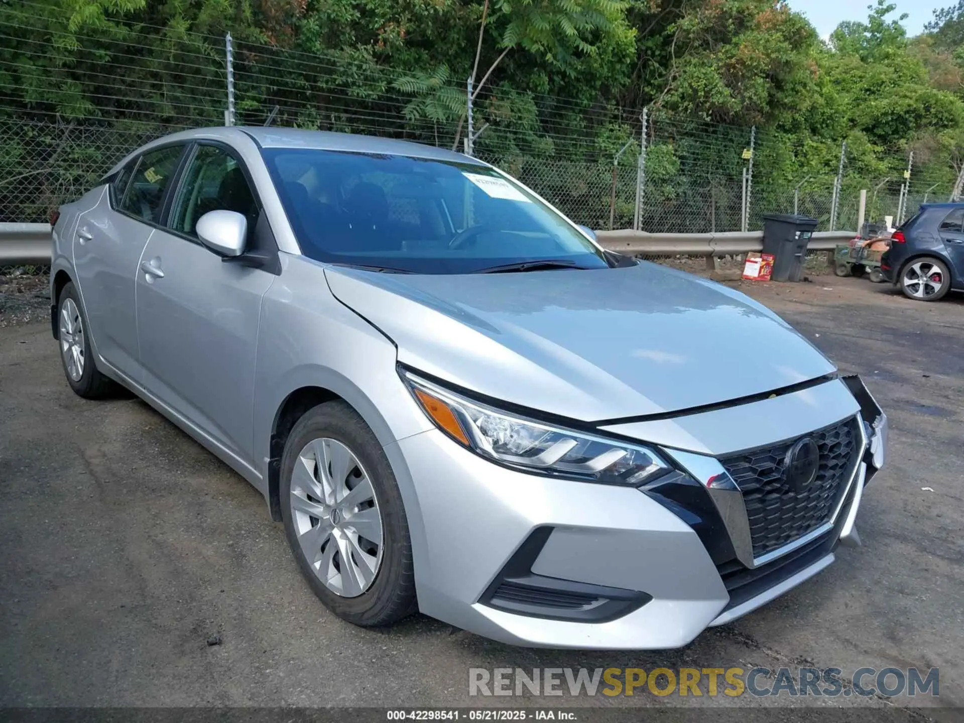 1 Photograph of a damaged car 3N1AB8BV0PY260195 NISSAN SENTRA 2023