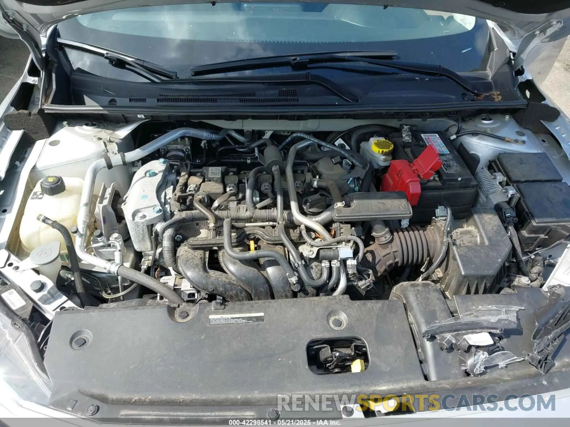 10 Photograph of a damaged car 3N1AB8BV0PY260195 NISSAN SENTRA 2023