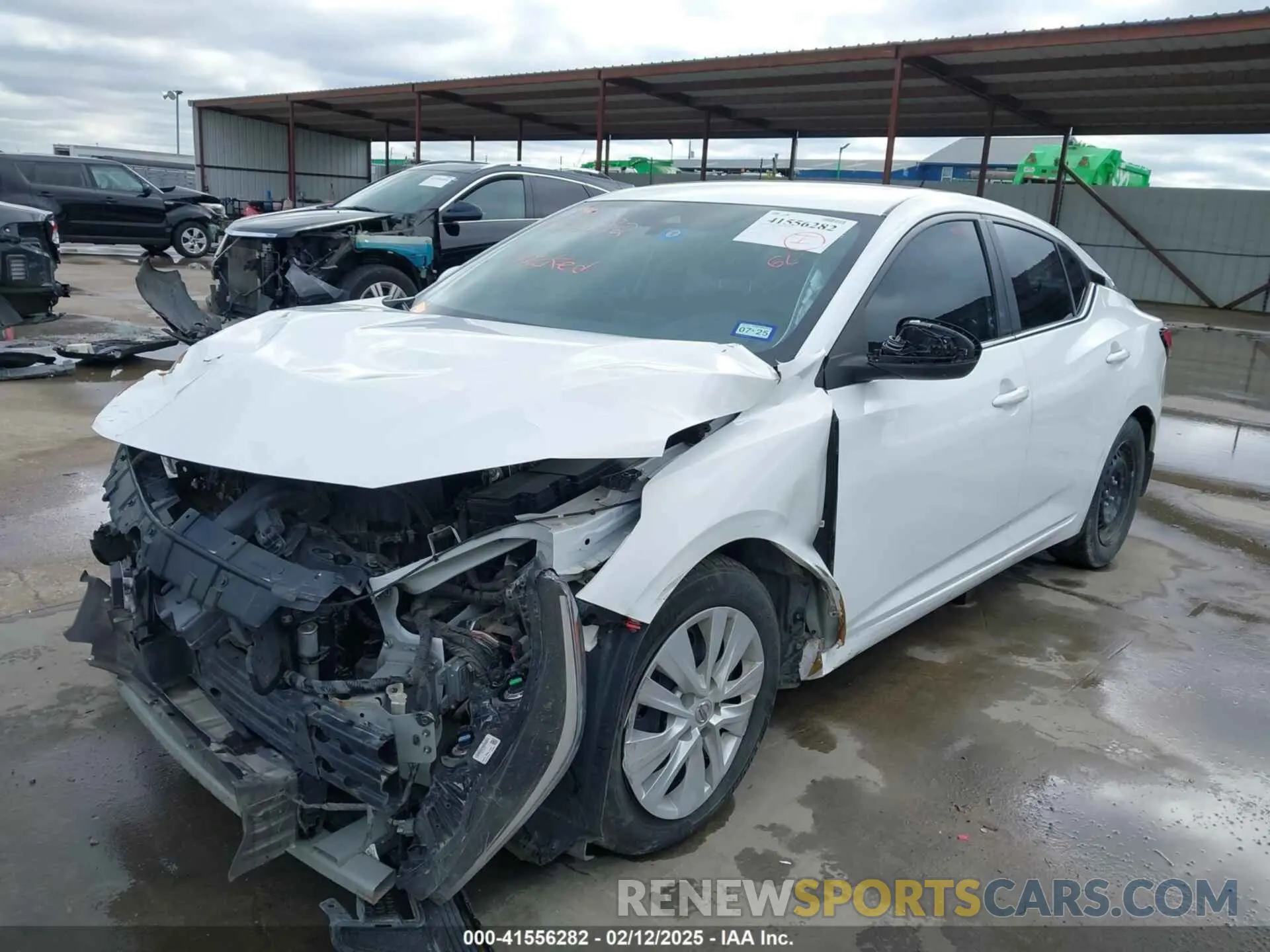 2 Фотография поврежденного автомобиля 3N1AB8BV0PY298512 NISSAN SENTRA 2023