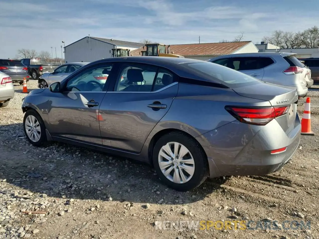 2 Photograph of a damaged car 3N1AB8BV2PY268993 NISSAN SENTRA 2023