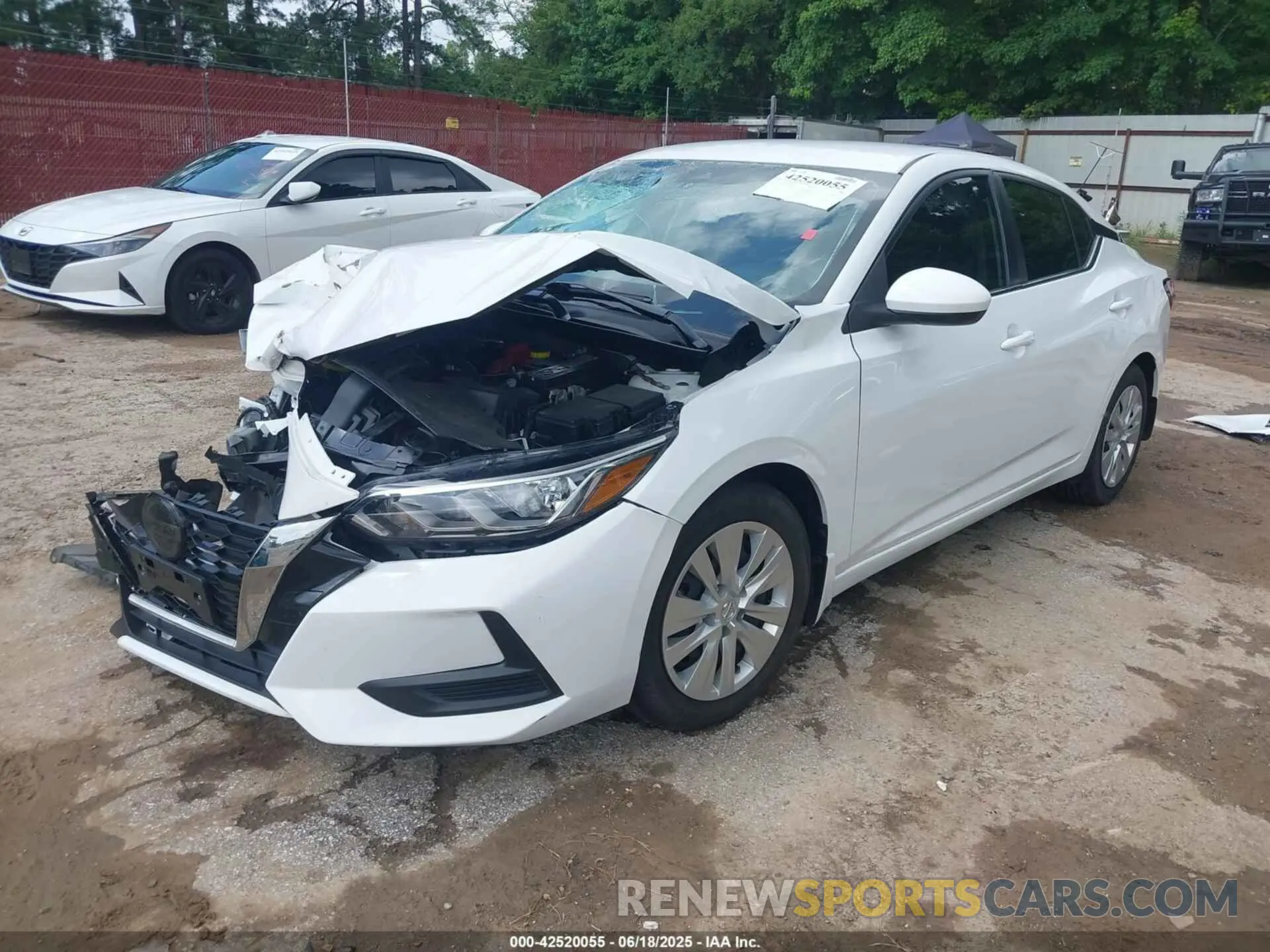 2 Photograph of a damaged car 3N1AB8BV3PY226459 NISSAN SENTRA 2023