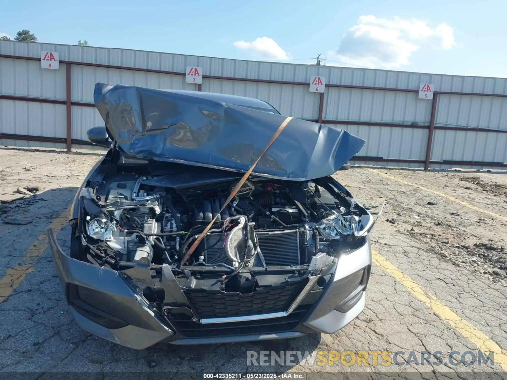 12 Photograph of a damaged car 3N1AB8BV3PY285351 NISSAN SENTRA 2023