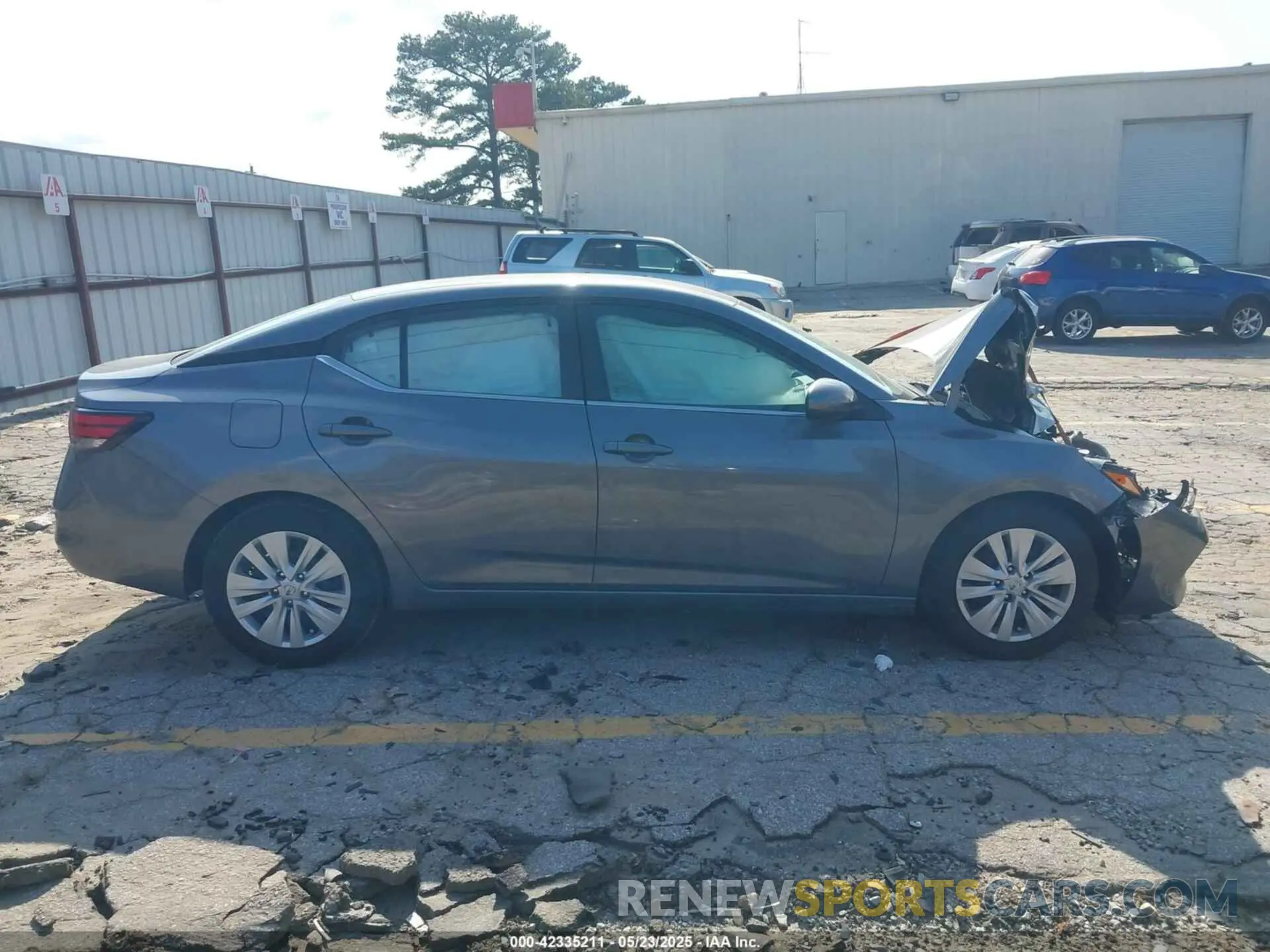 13 Photograph of a damaged car 3N1AB8BV3PY285351 NISSAN SENTRA 2023
