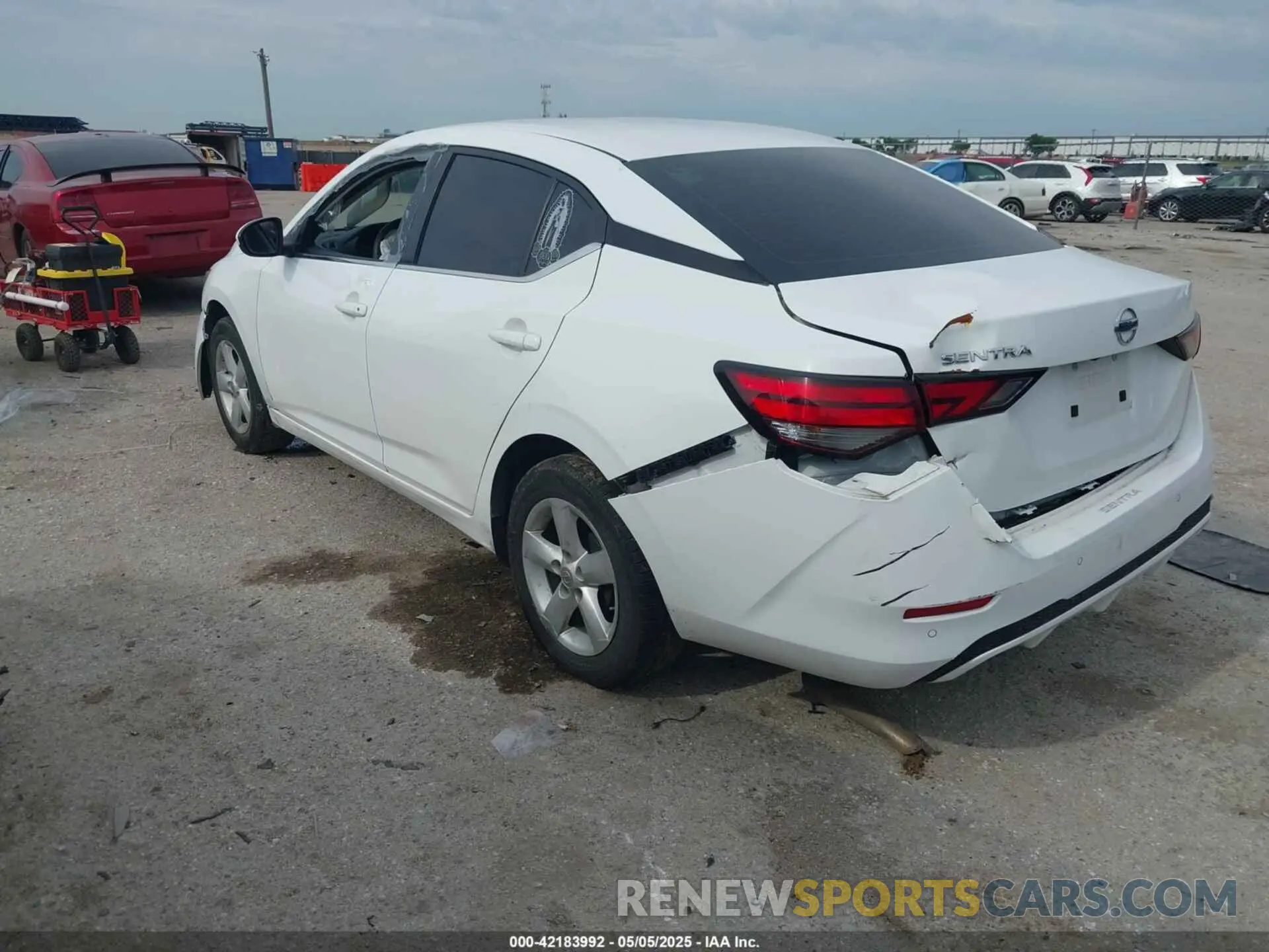 3 Фотография поврежденного автомобиля 3N1AB8BV3PY292087 NISSAN SENTRA 2023