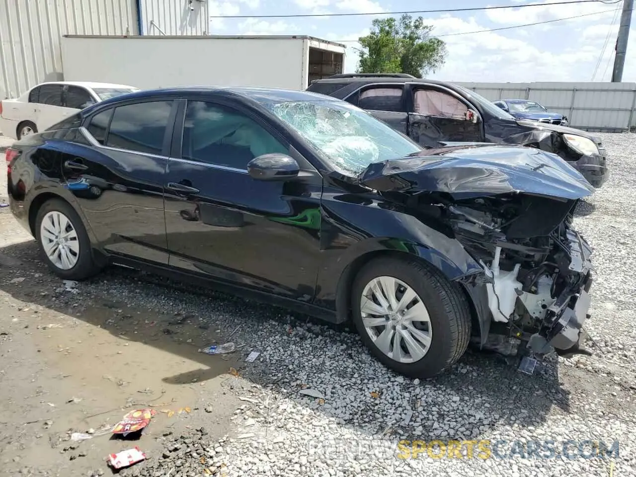 4 Фотография поврежденного автомобиля 3N1AB8BV4PY307793 NISSAN SENTRA 2023