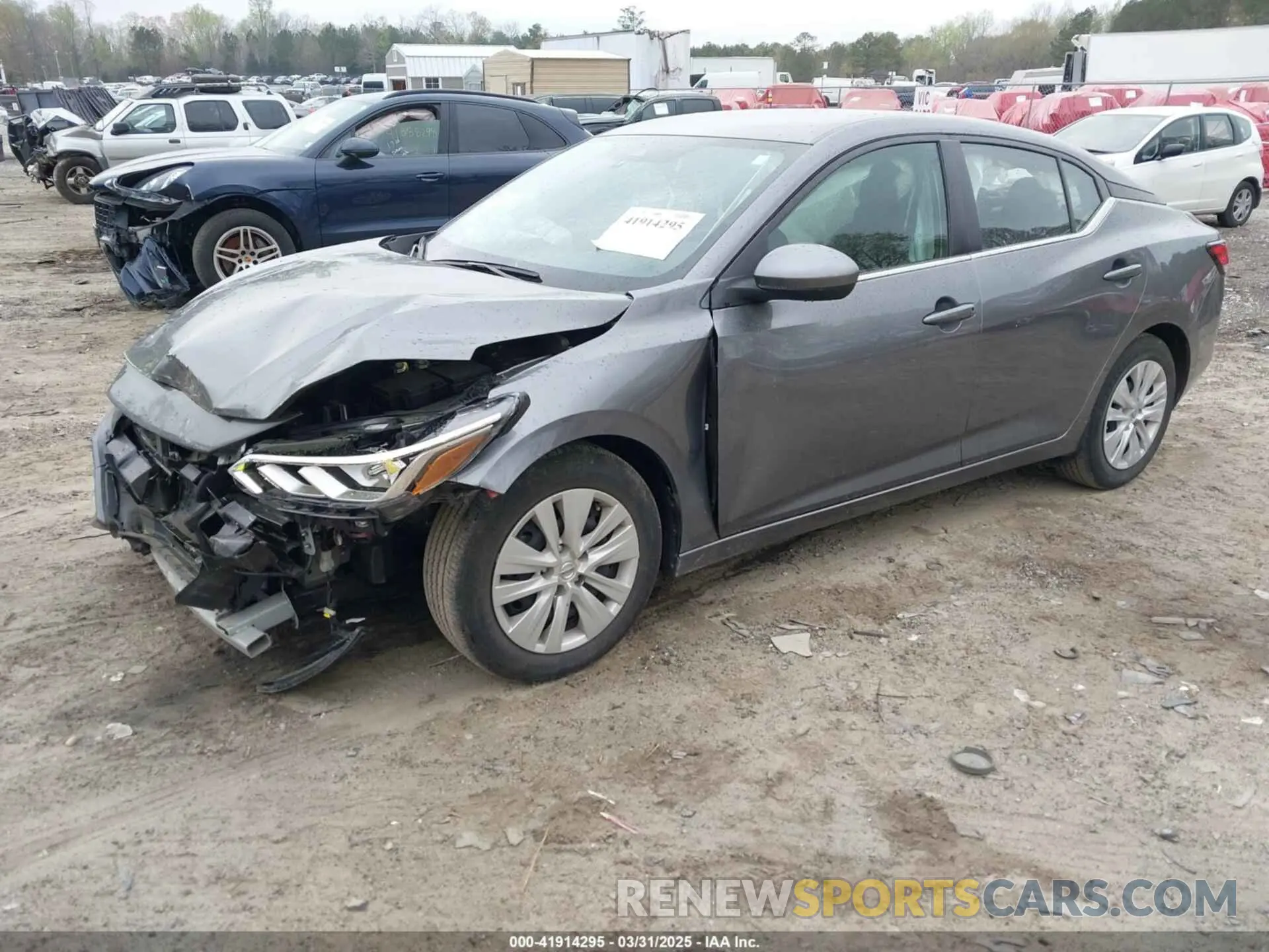 2 Photograph of a damaged car 3N1AB8BV5PY307348 NISSAN SENTRA 2023