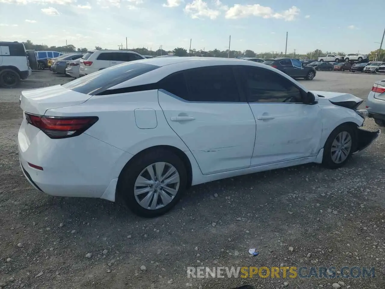 3 Photograph of a damaged car 3N1AB8BV6PY284632 NISSAN SENTRA 2023