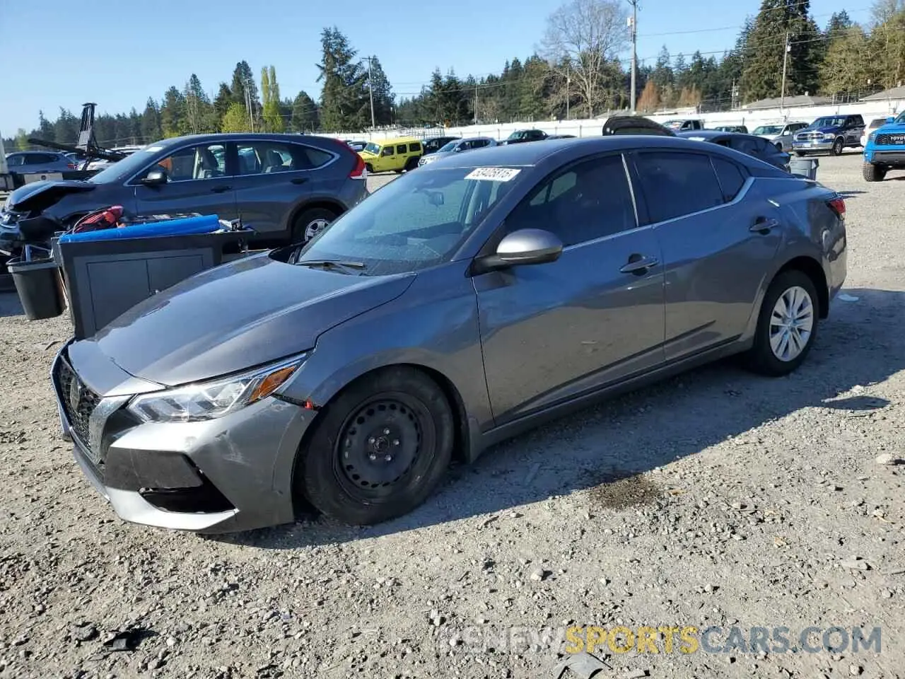 1 Photograph of a damaged car 3N1AB8BV6PY291564 NISSAN SENTRA 2023