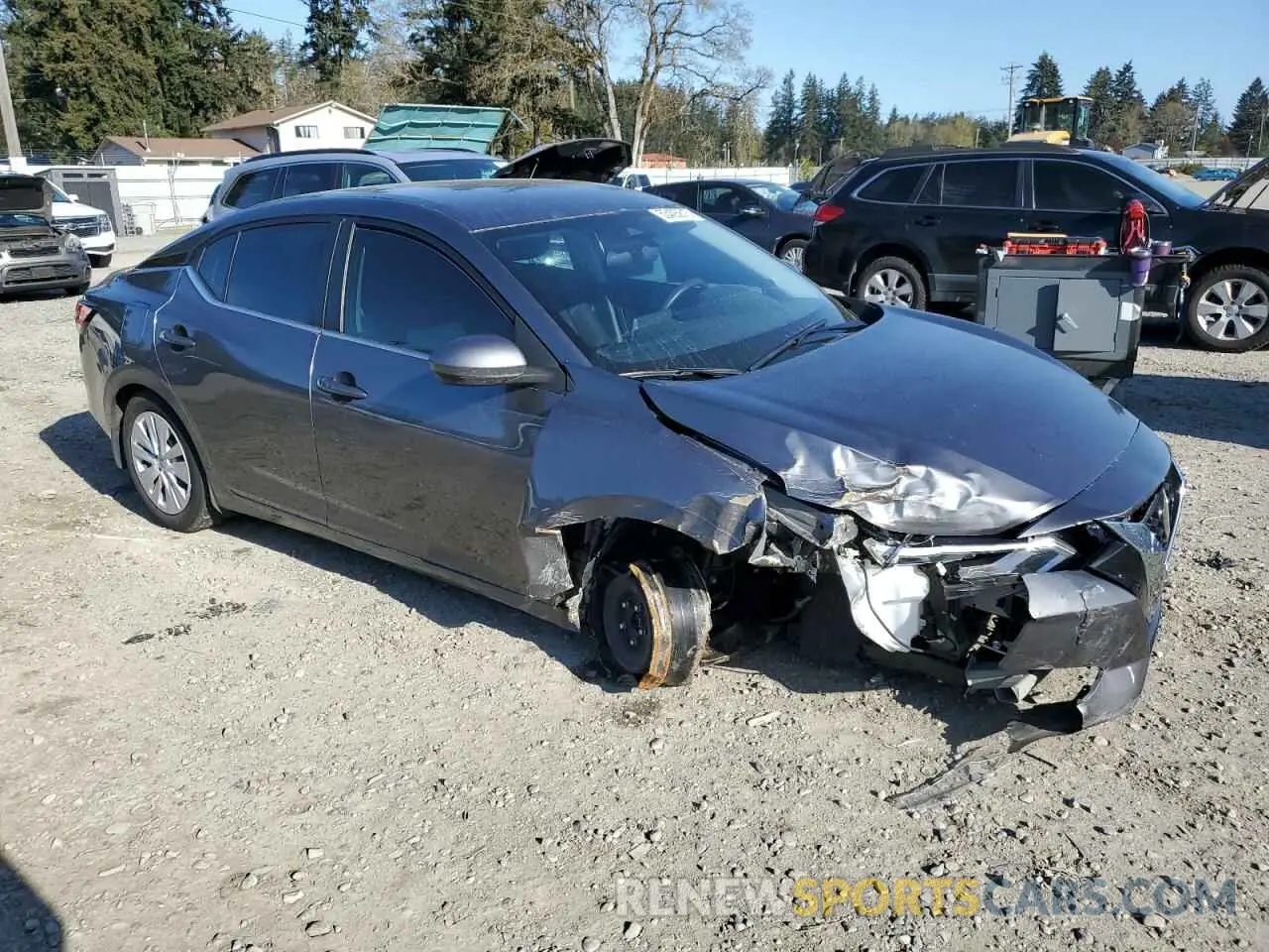 4 Photograph of a damaged car 3N1AB8BV6PY291564 NISSAN SENTRA 2023