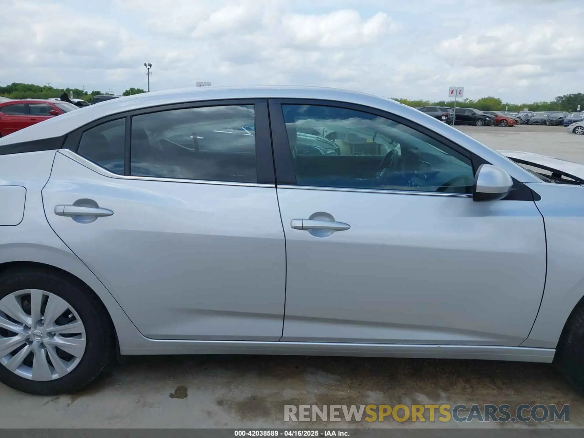 14 Photograph of a damaged car 3N1AB8BV7PY311515 NISSAN SENTRA 2023