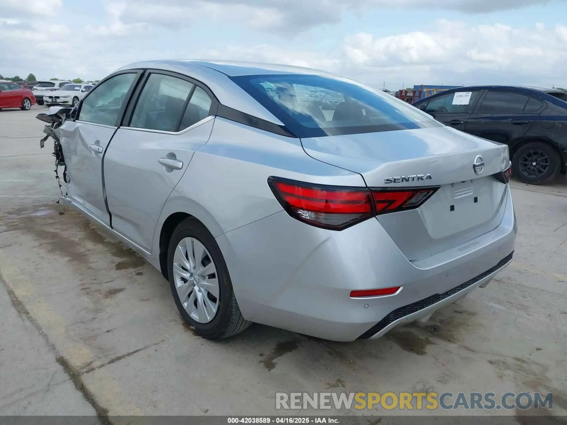 3 Photograph of a damaged car 3N1AB8BV7PY311515 NISSAN SENTRA 2023