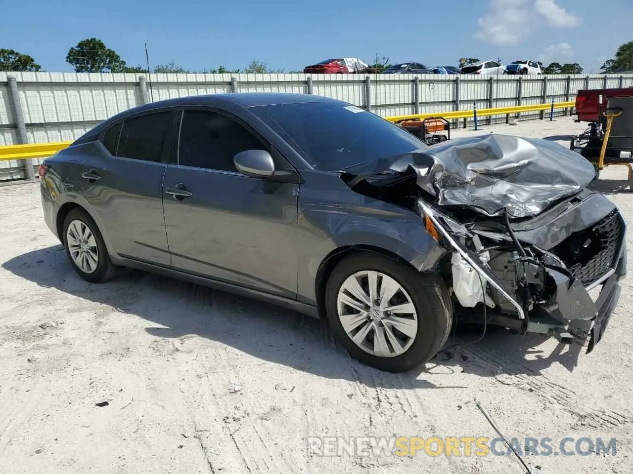 4 Photograph of a damaged car 3N1AB8BV9PY306039 NISSAN SENTRA 2023