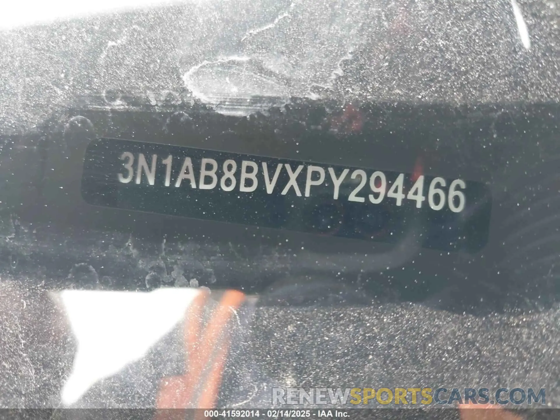 9 Photograph of a damaged car 3N1AB8BVXPY294466 NISSAN SENTRA 2023