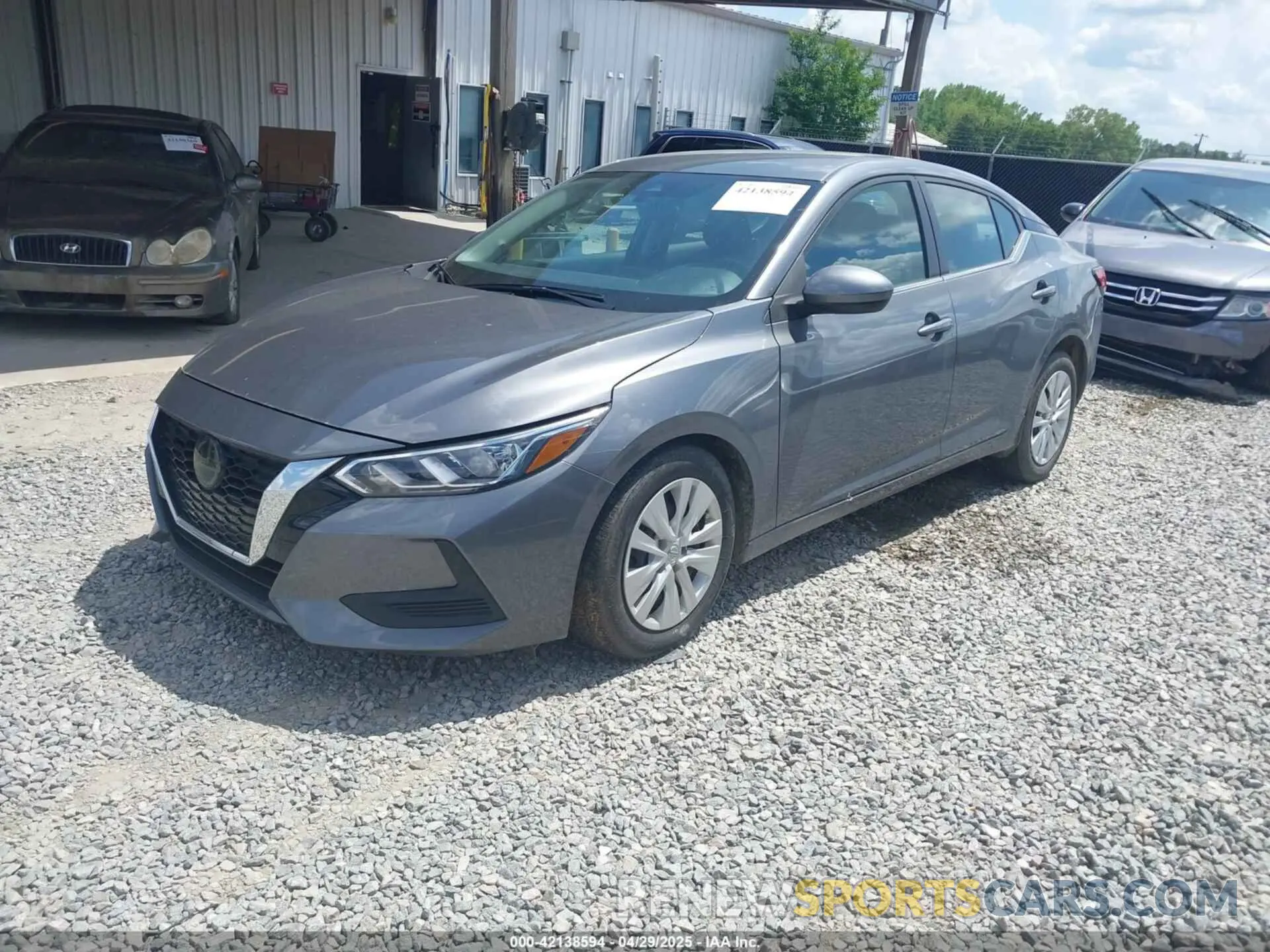 2 Photograph of a damaged car 3N1AB8BVXPY303148 NISSAN SENTRA 2023