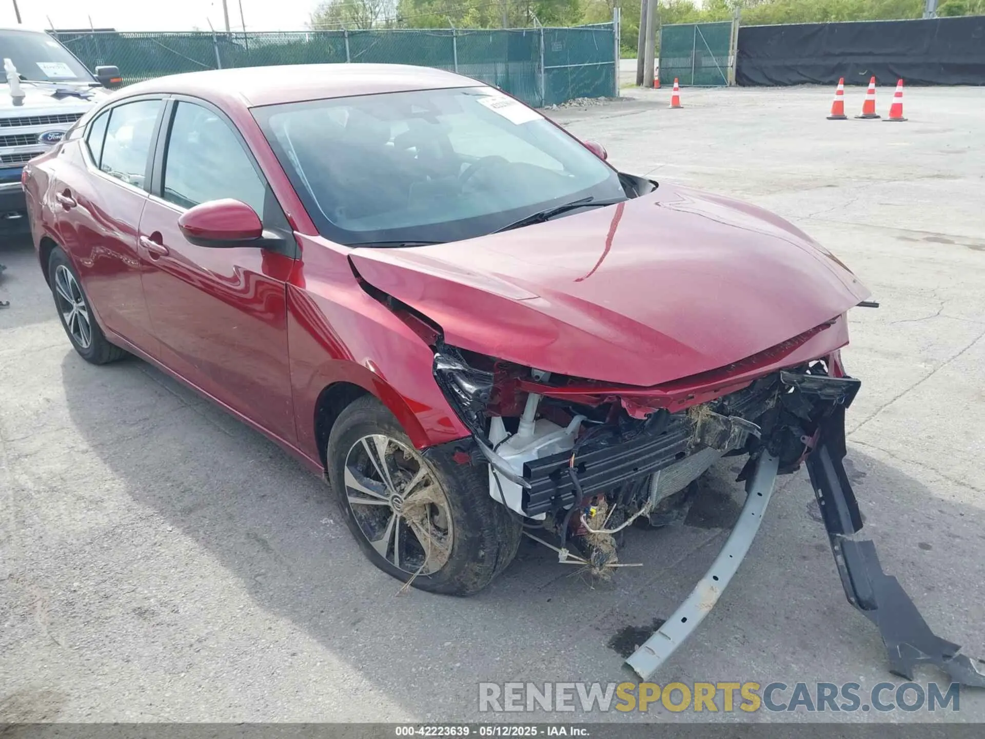 1 Photograph of a damaged car 3N1AB8CV0PY232590 NISSAN SENTRA 2023
