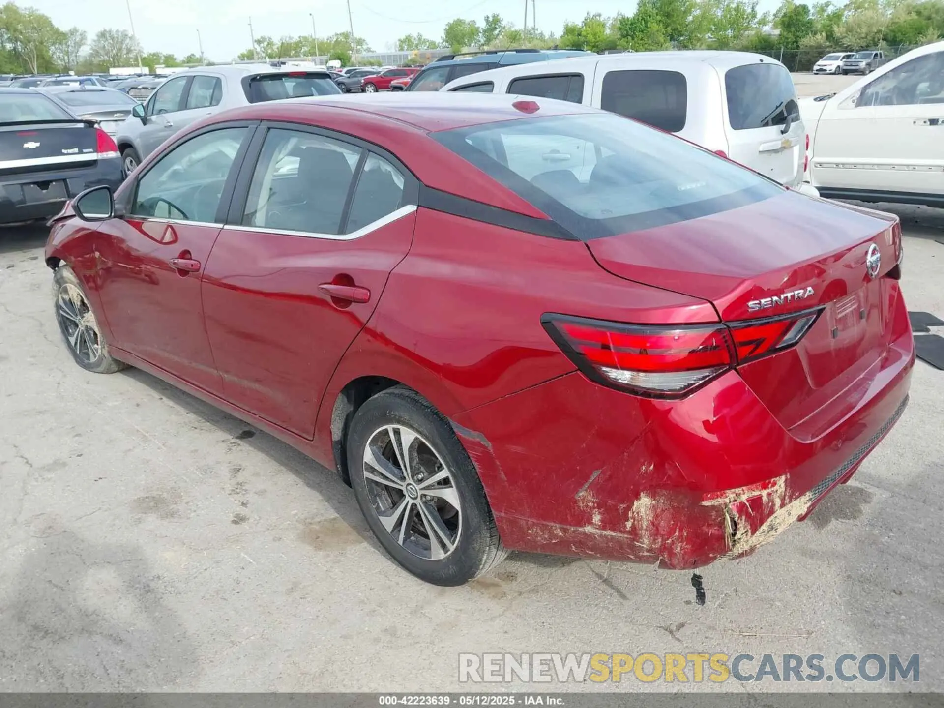 3 Photograph of a damaged car 3N1AB8CV0PY232590 NISSAN SENTRA 2023