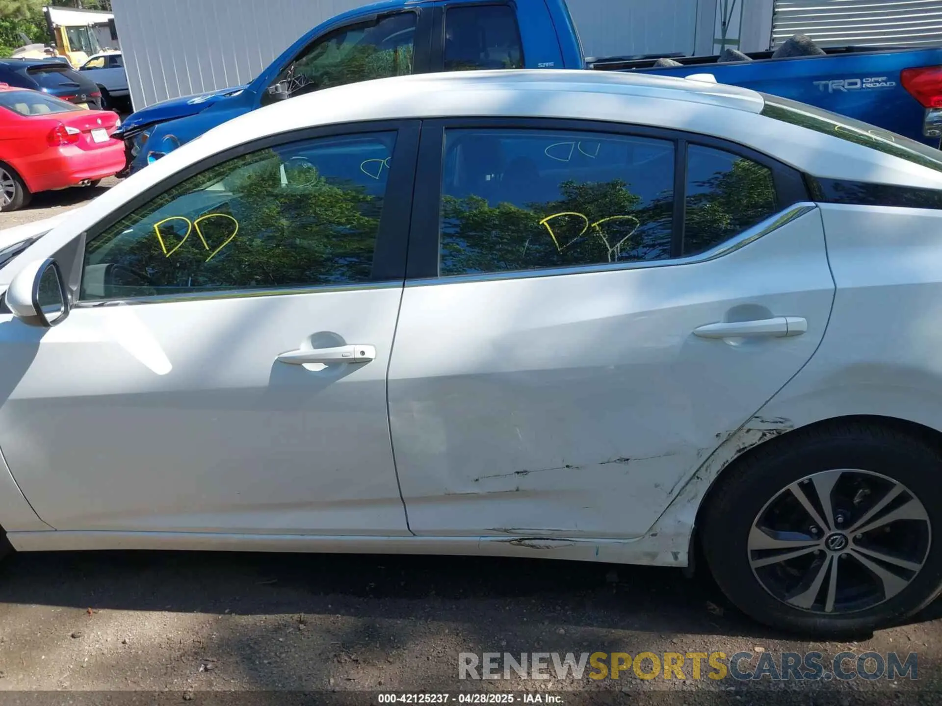 14 Фотография поврежденного автомобиля 3N1AB8CV0PY261345 NISSAN SENTRA 2023