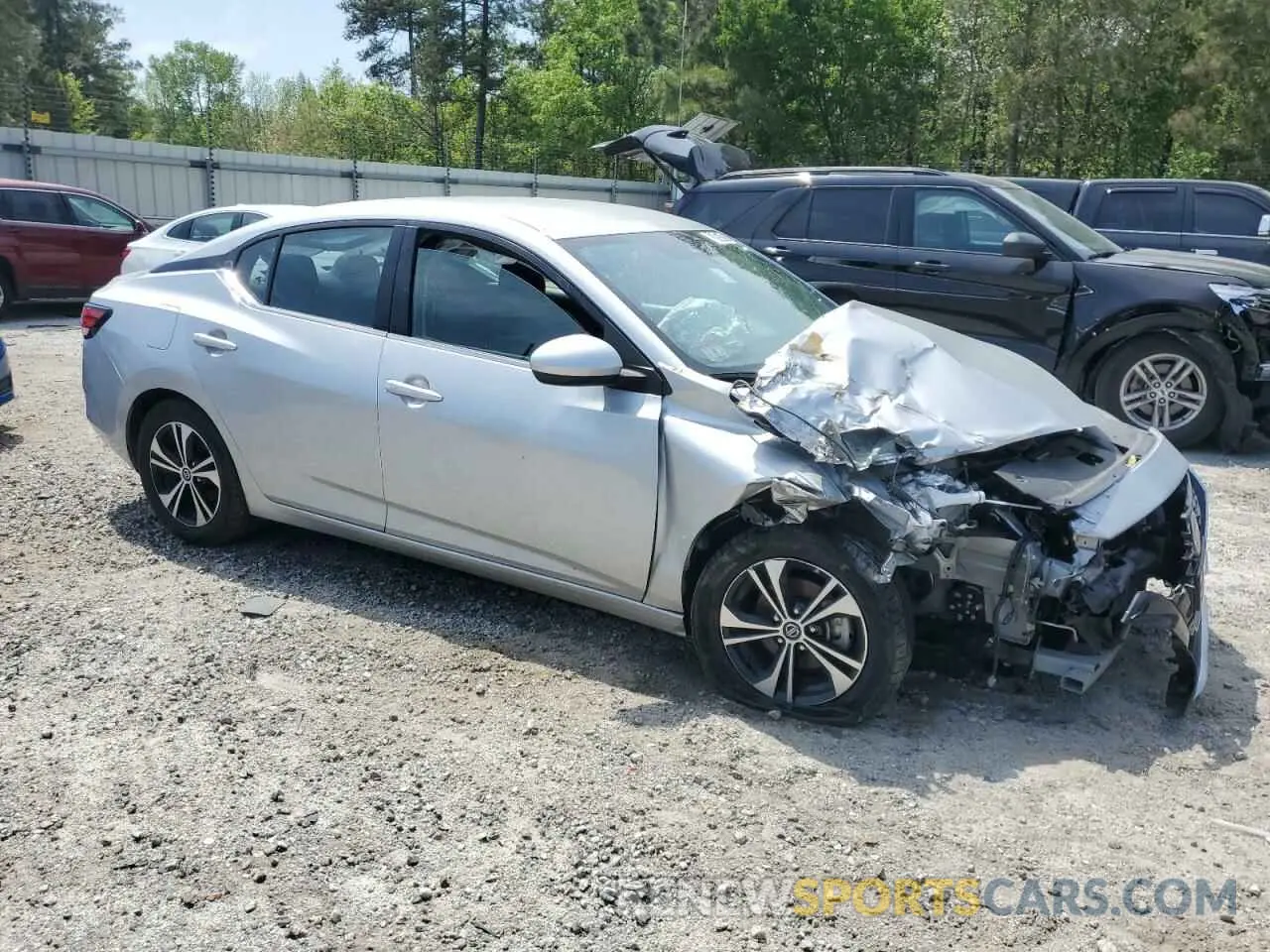 4 Фотография поврежденного автомобиля 3N1AB8CV0PY298234 NISSAN SENTRA 2023
