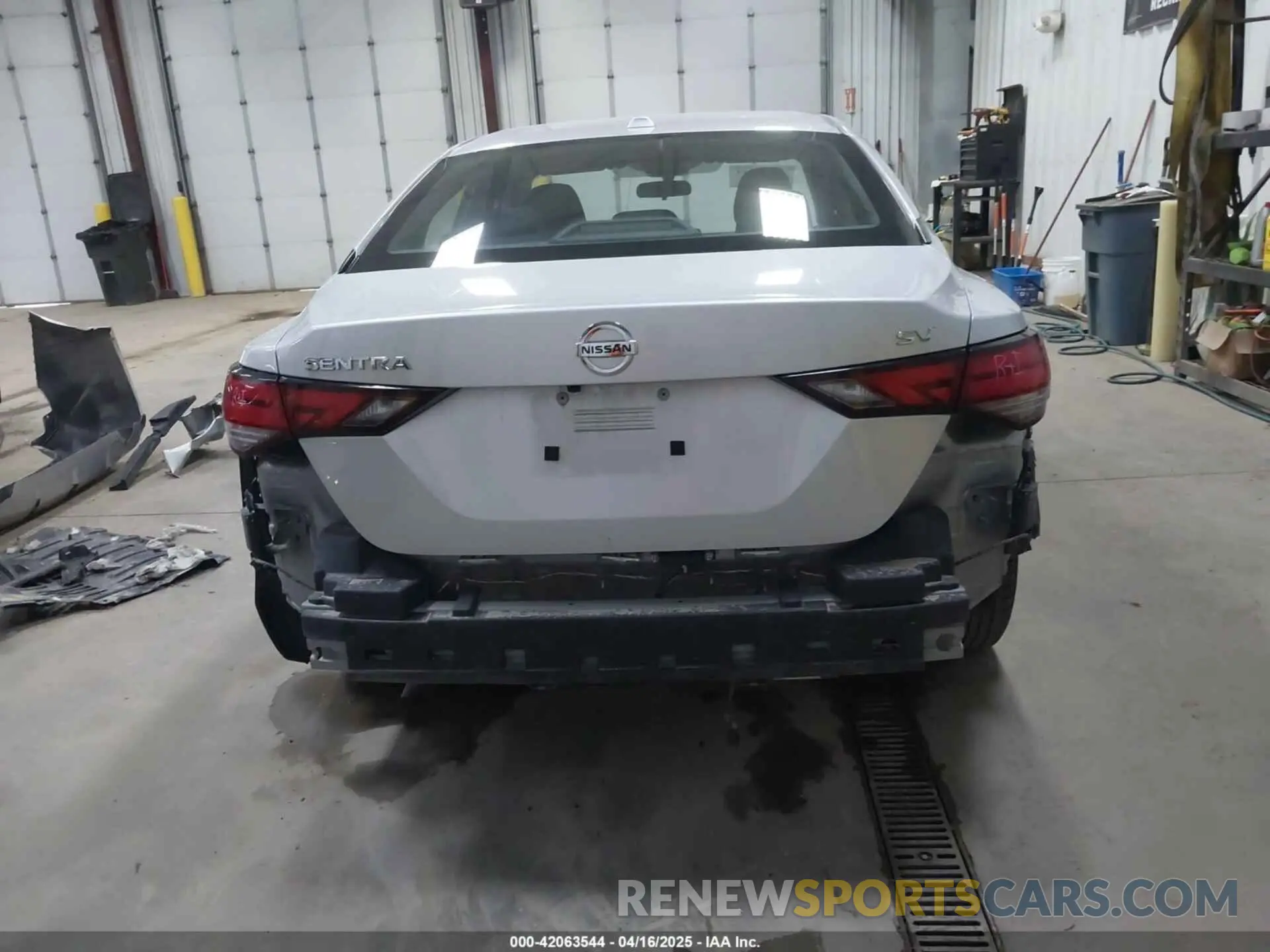 17 Photograph of a damaged car 3N1AB8CV0PY300502 NISSAN SENTRA 2023