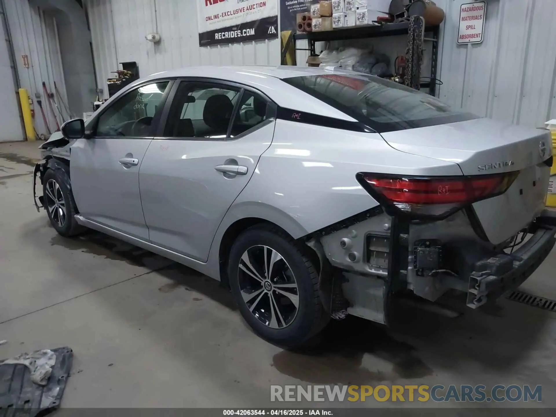 3 Photograph of a damaged car 3N1AB8CV0PY300502 NISSAN SENTRA 2023