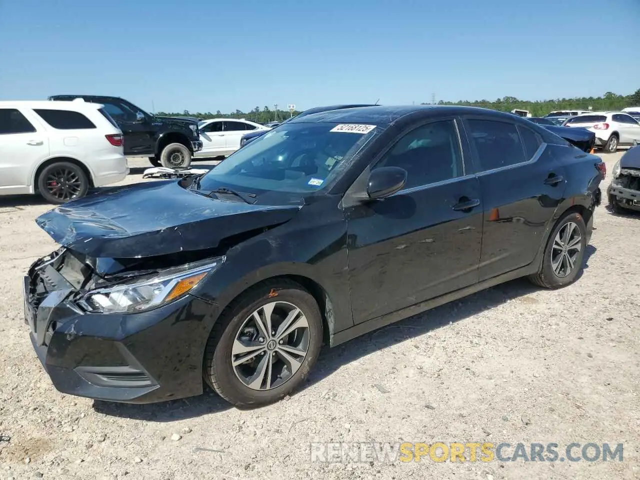 1 Photograph of a damaged car 3N1AB8CV1PY226135 NISSAN SENTRA 2023