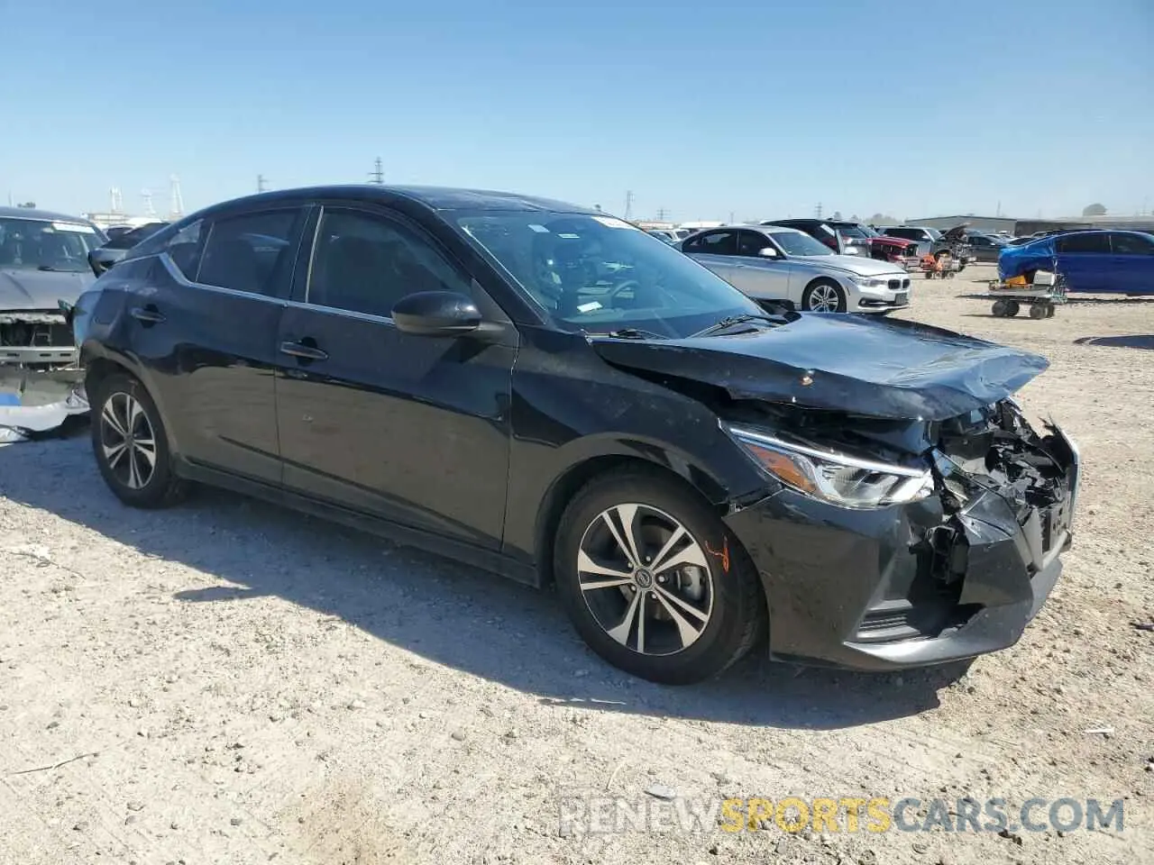 4 Photograph of a damaged car 3N1AB8CV1PY226135 NISSAN SENTRA 2023