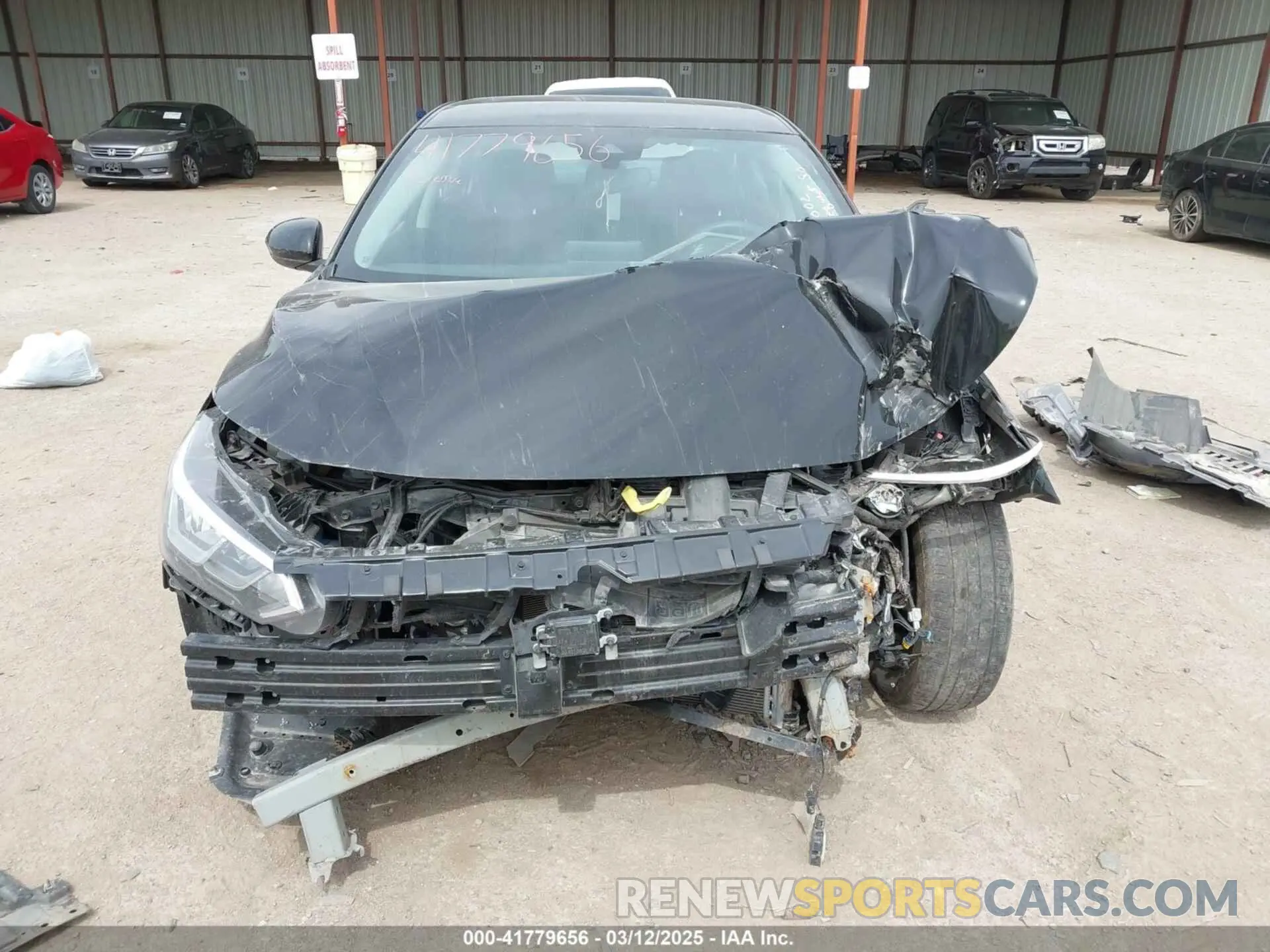 12 Фотография поврежденного автомобиля 3N1AB8CV1PY252072 NISSAN SENTRA 2023
