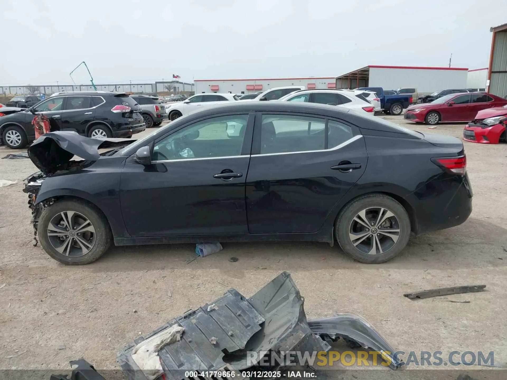 14 Фотография поврежденного автомобиля 3N1AB8CV1PY252072 NISSAN SENTRA 2023