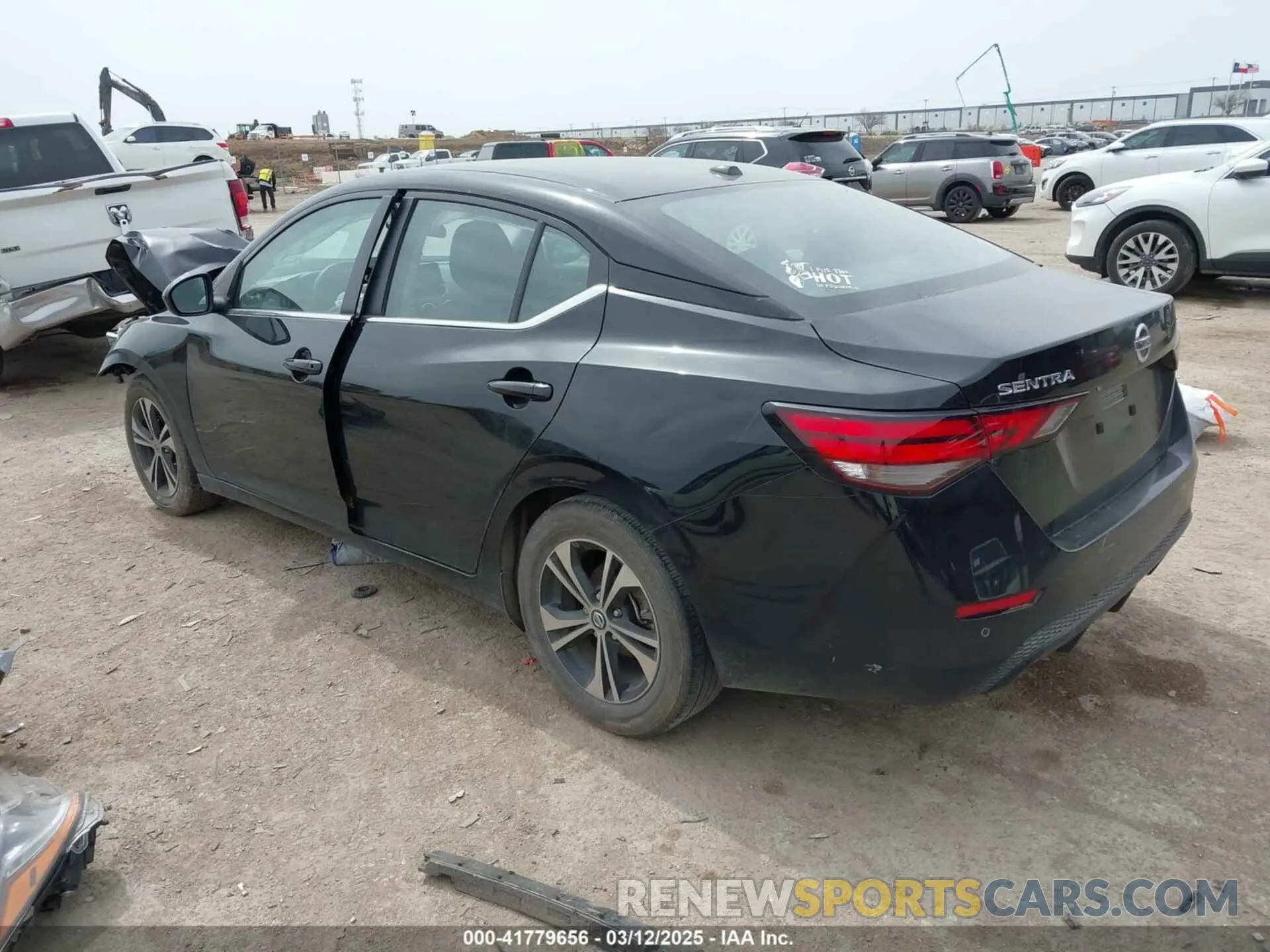 3 Фотография поврежденного автомобиля 3N1AB8CV1PY252072 NISSAN SENTRA 2023